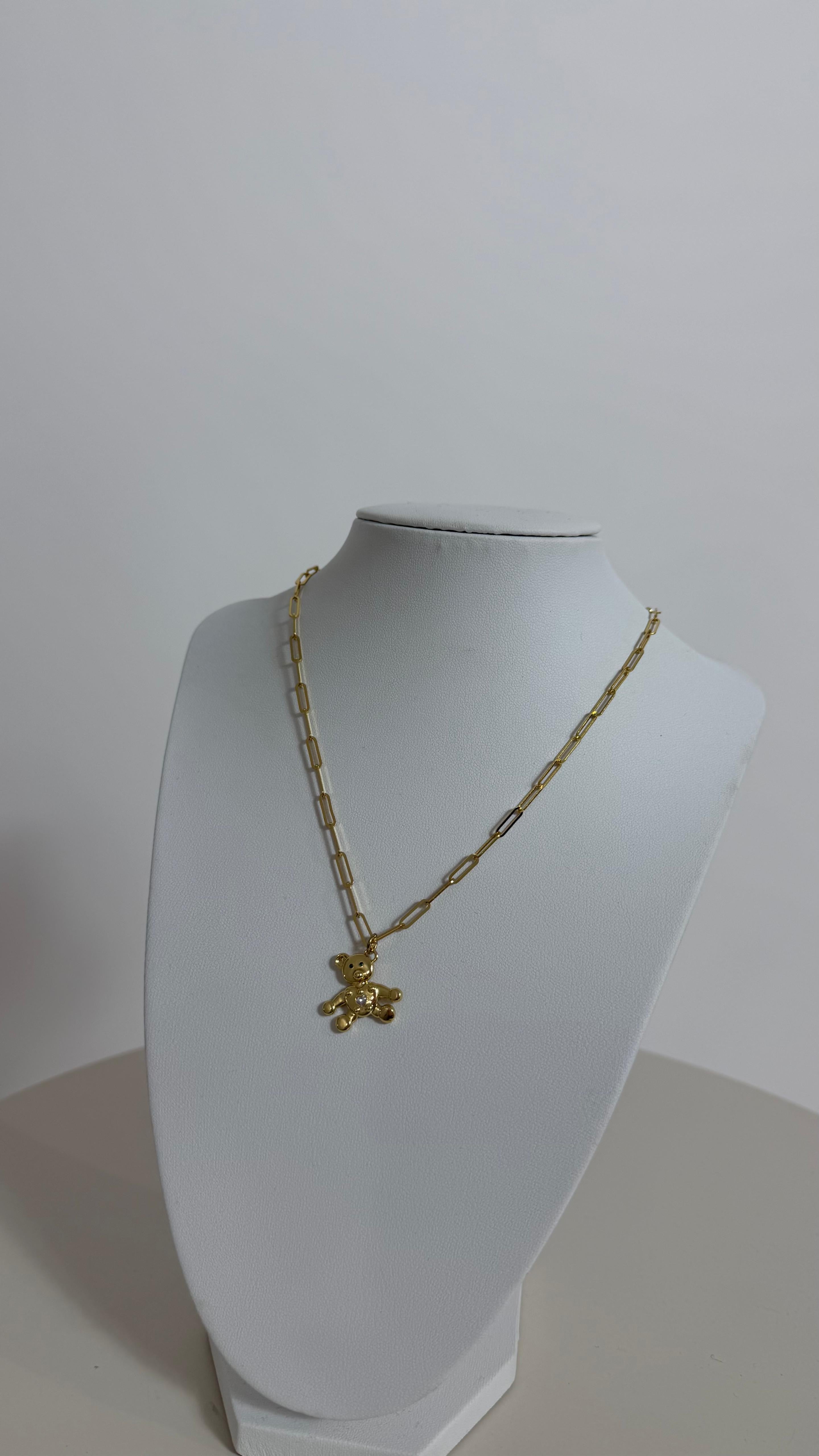 Collana Catena Teddy Gold