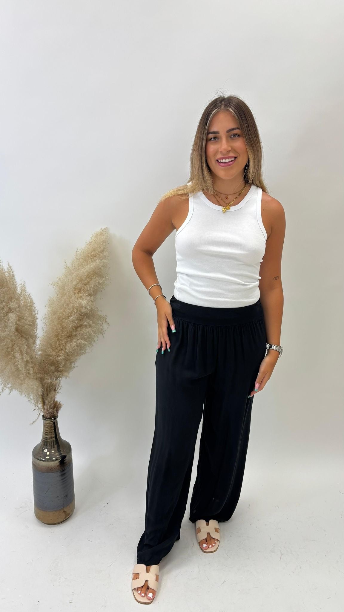 Pantalone Soft Nero