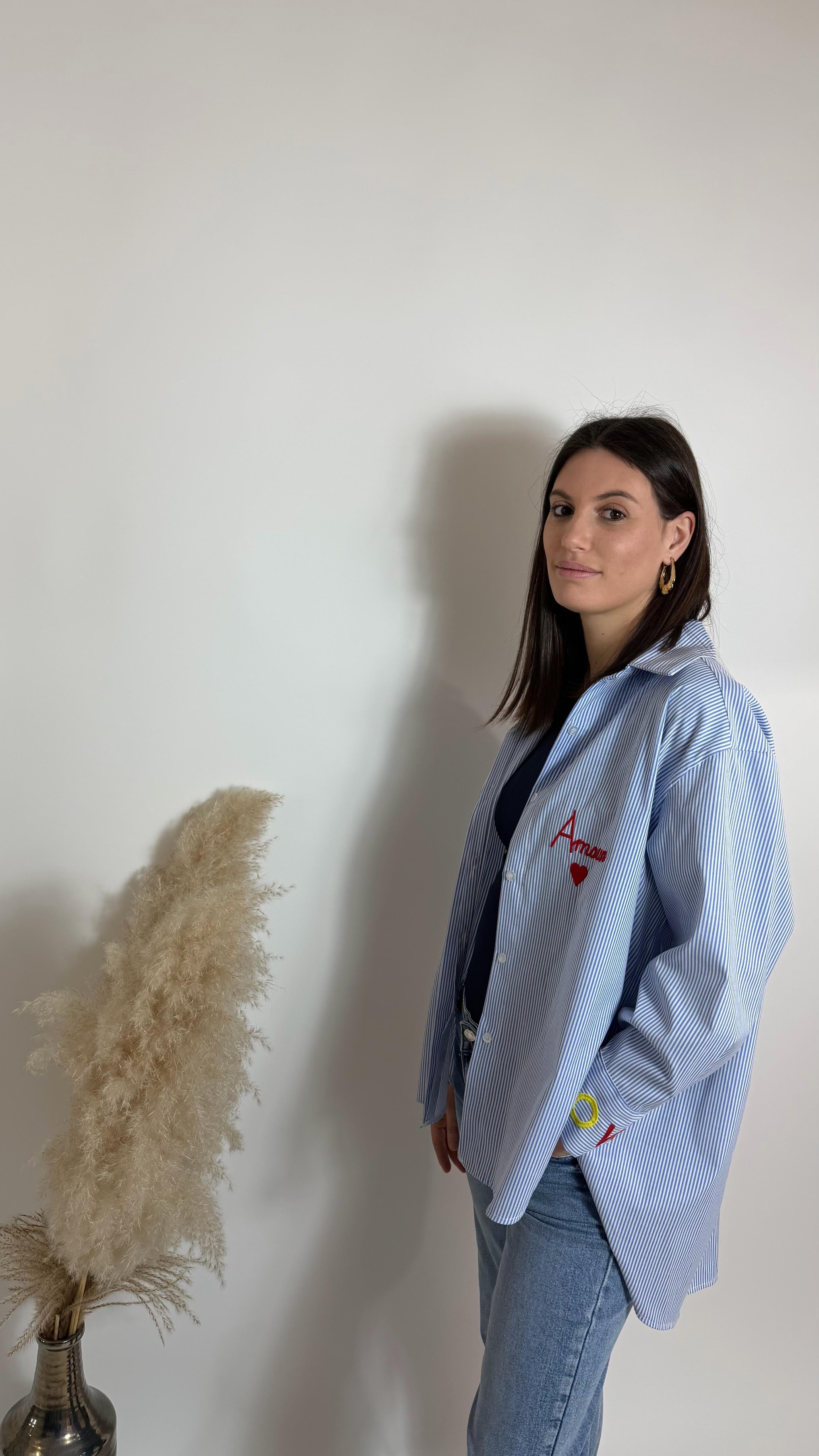 Camicia Stripes Amour