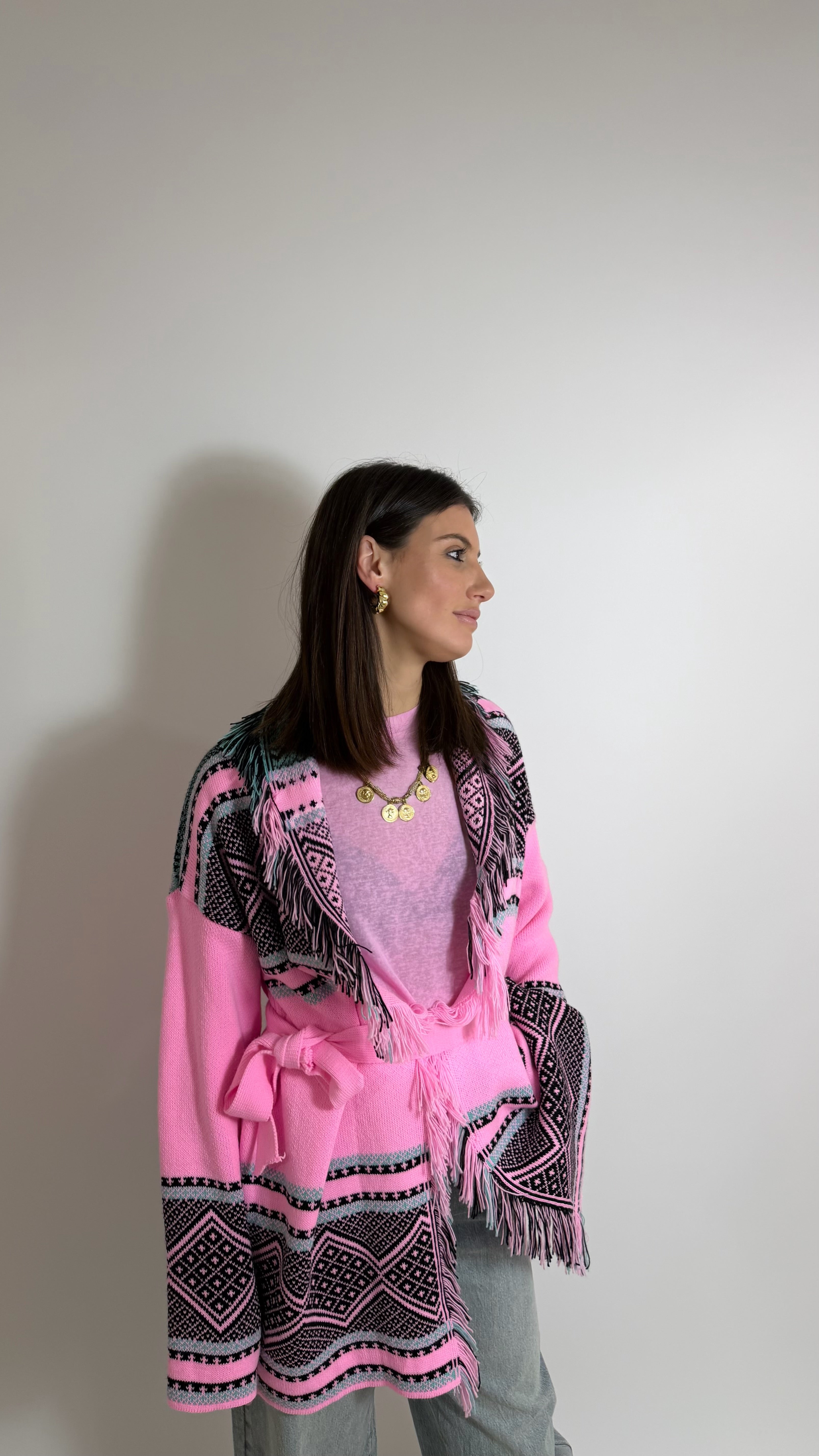 Cardigan Etnico Babol&Black