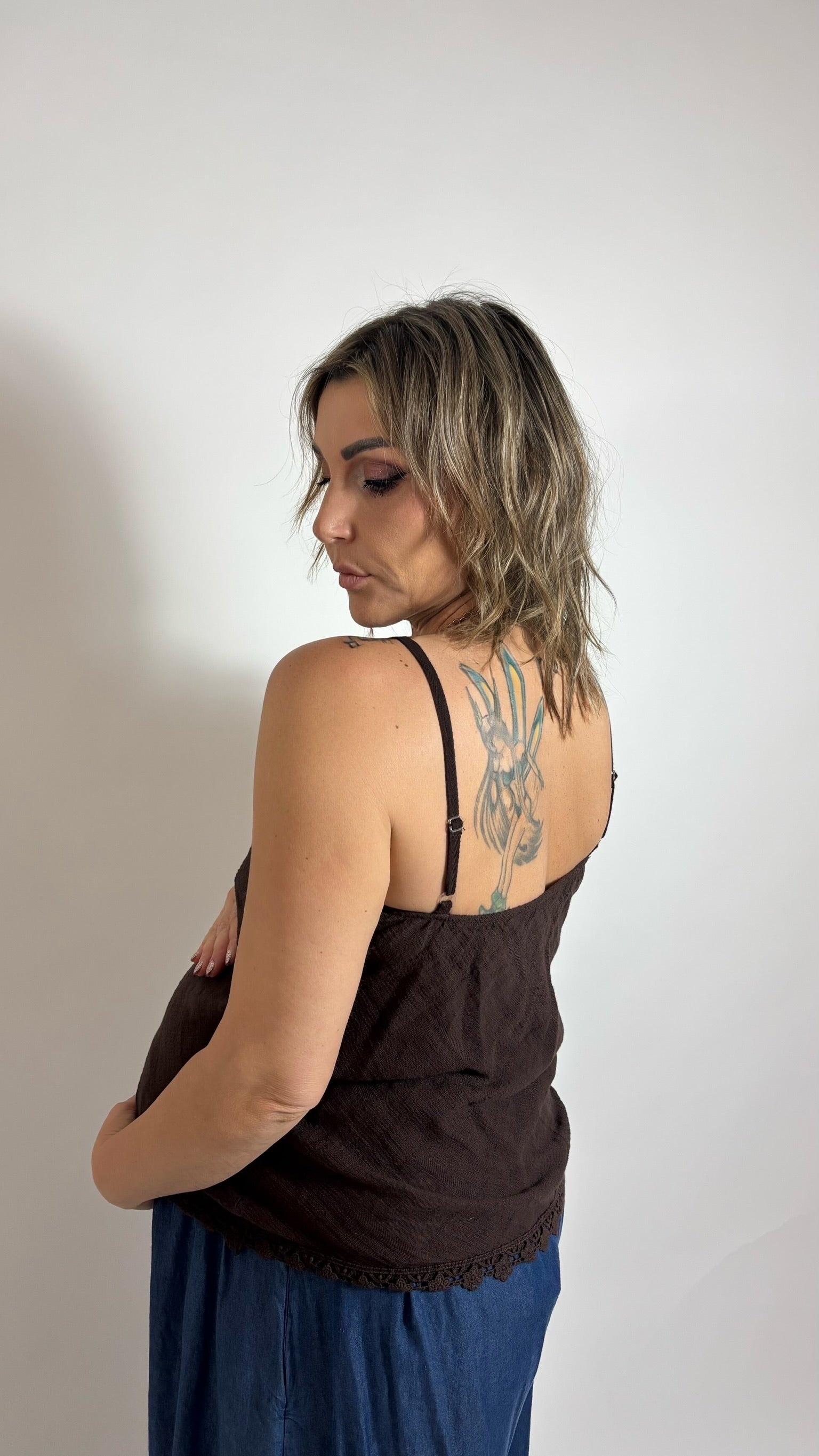 Top Crochet Moka
