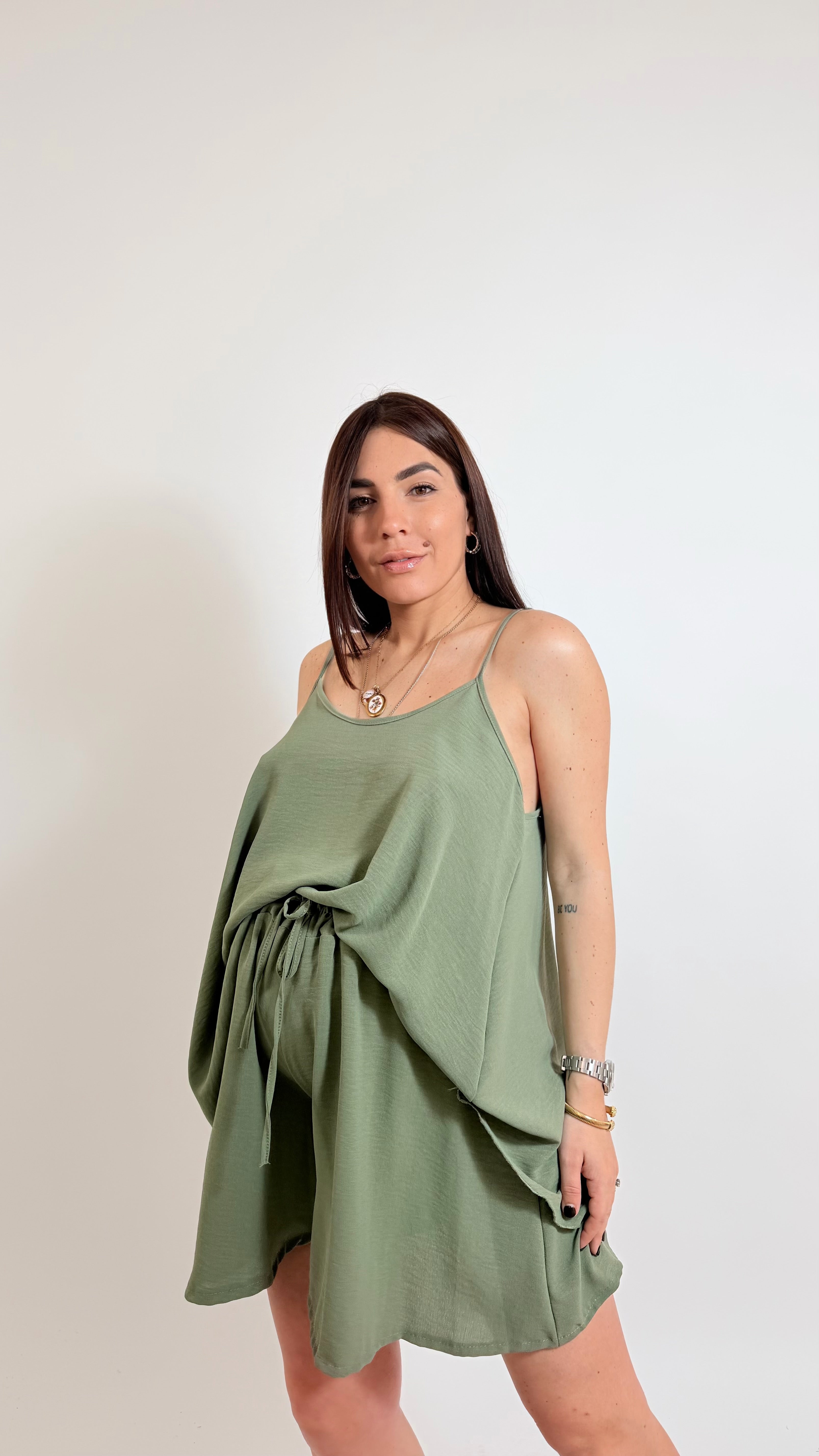 Set Extra Comfy Verde Utility