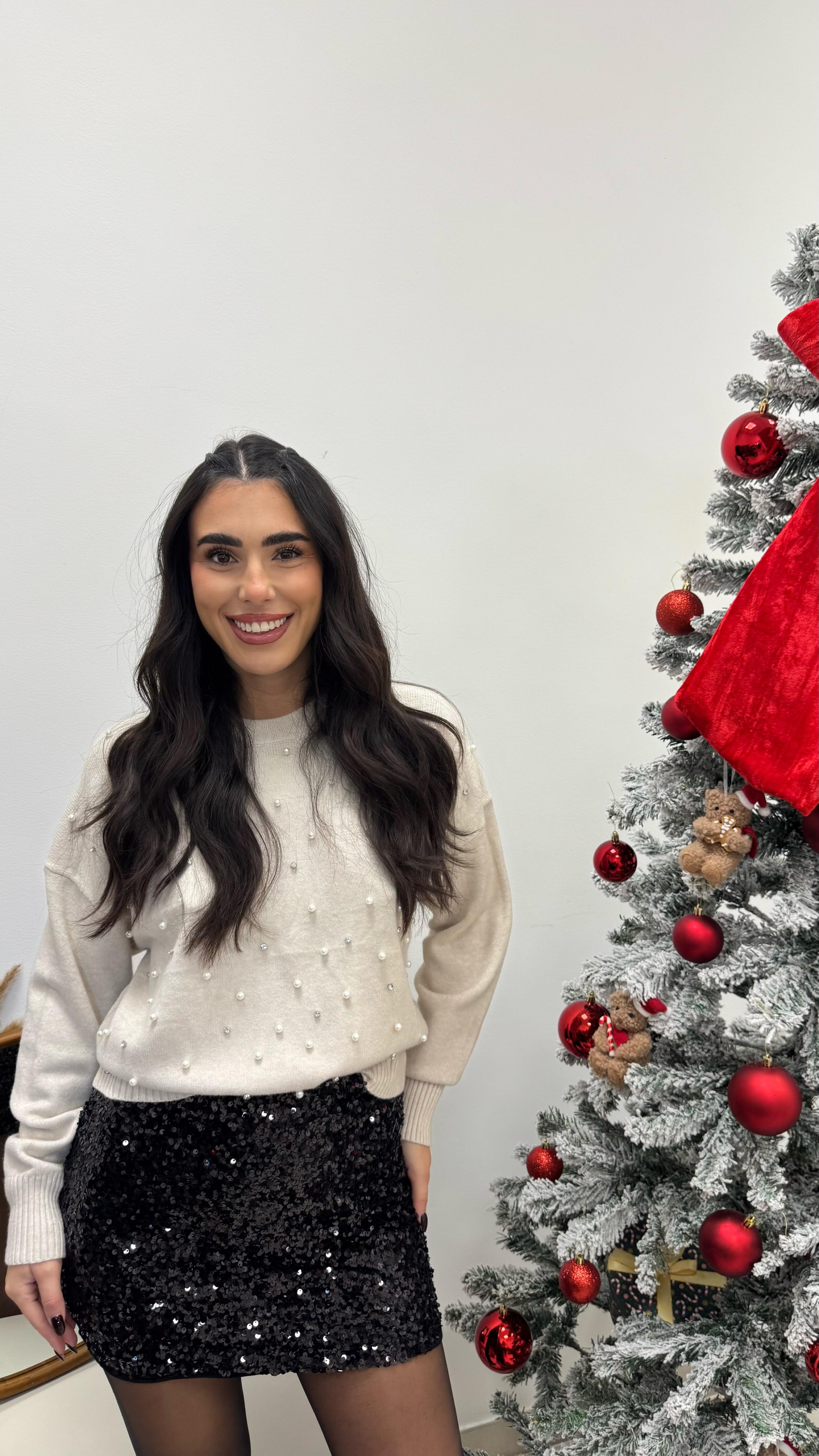 🥂Mini Paillettes Nera