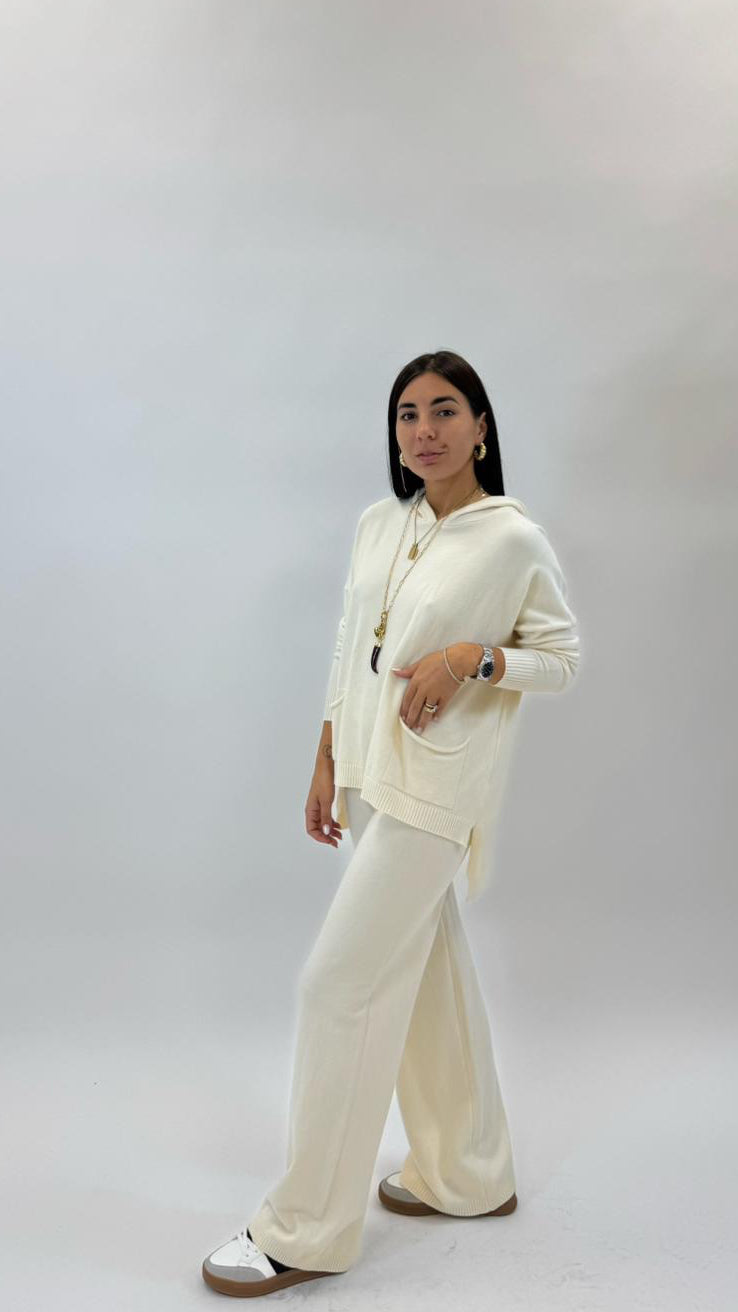 Sporty Set Maglina Morbida Burro