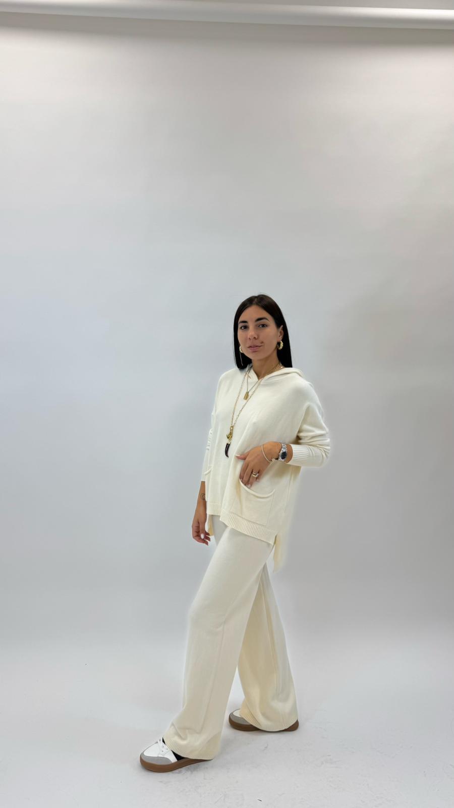 Sporty Set Maglina Morbida Burro