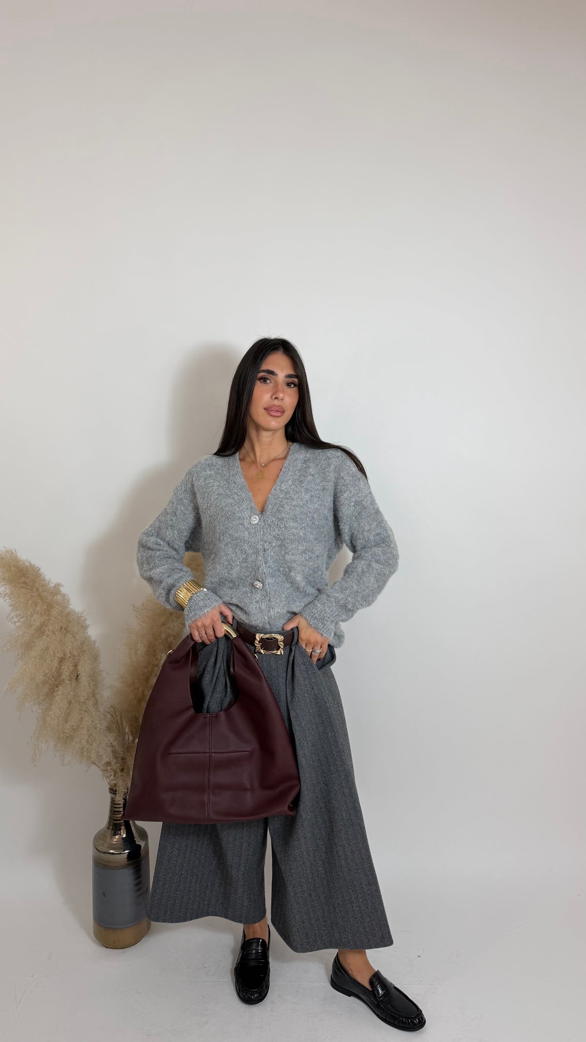 Pantalone Herringbone