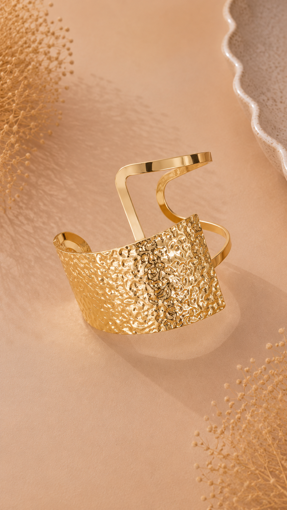 Bracciale Golden Sculpture