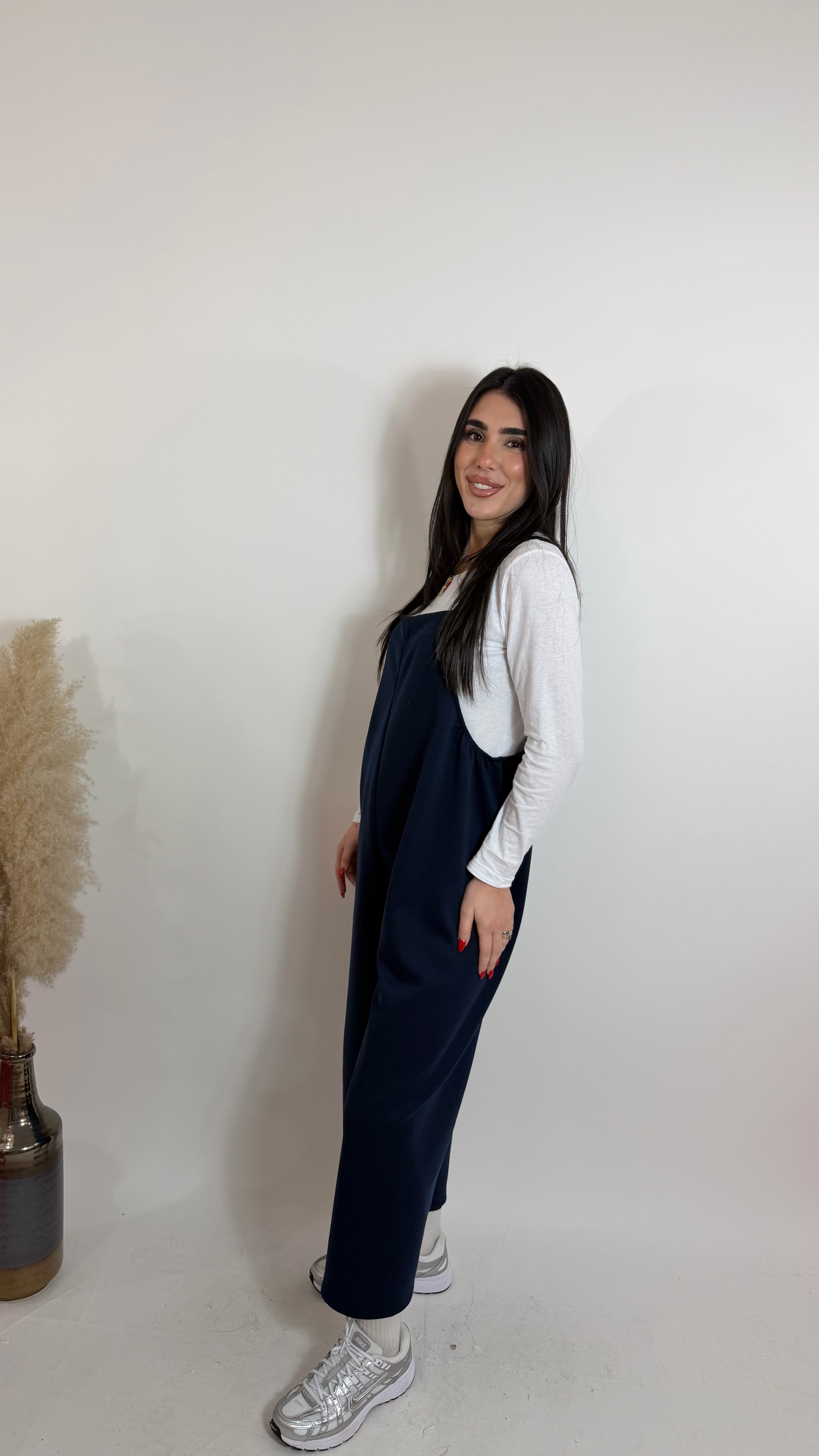 Salopette Comfy-Urban Blu Notte