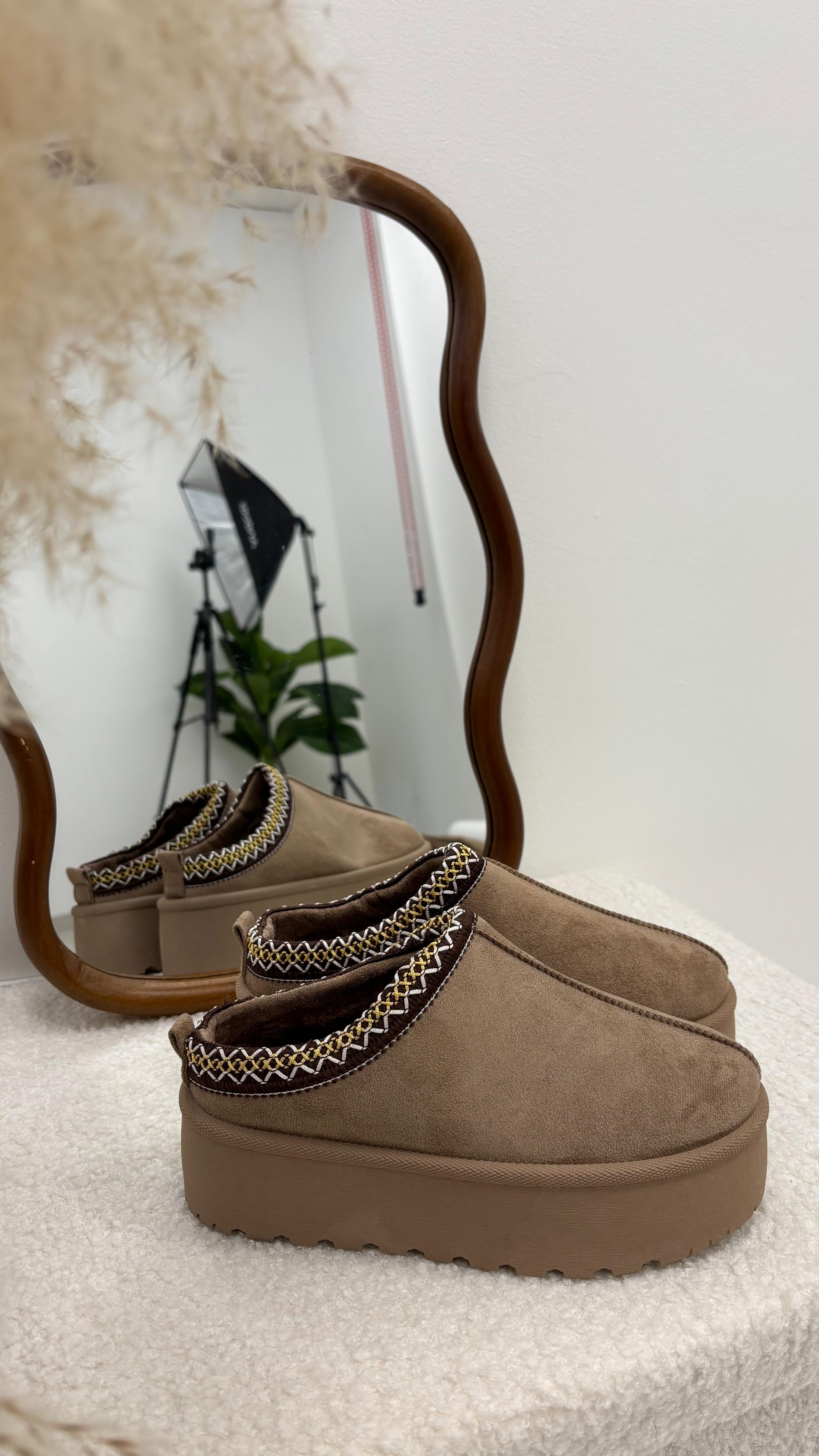 Inspo Ugg Tezz Taupe