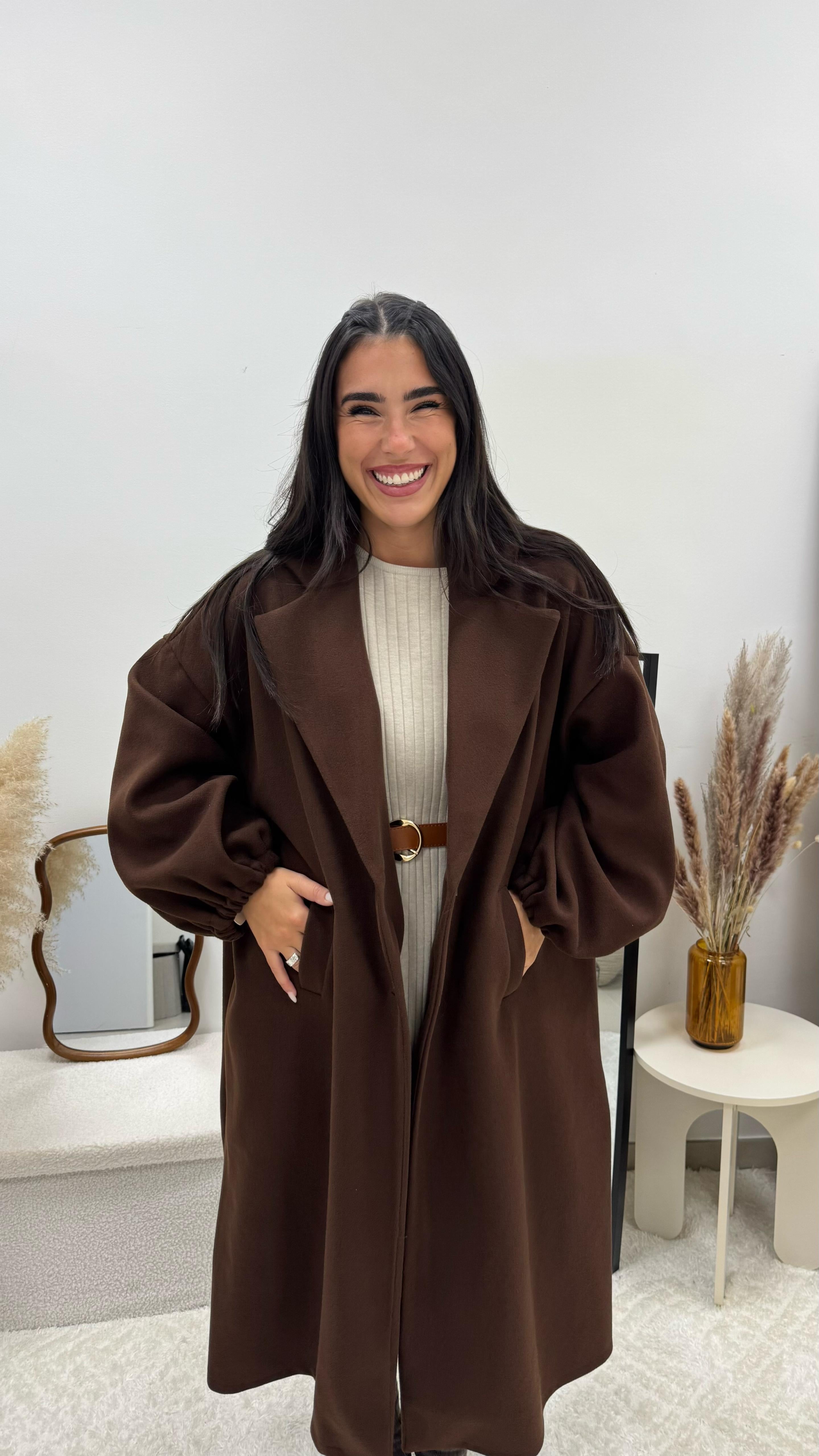 Balloon Coat Choco
