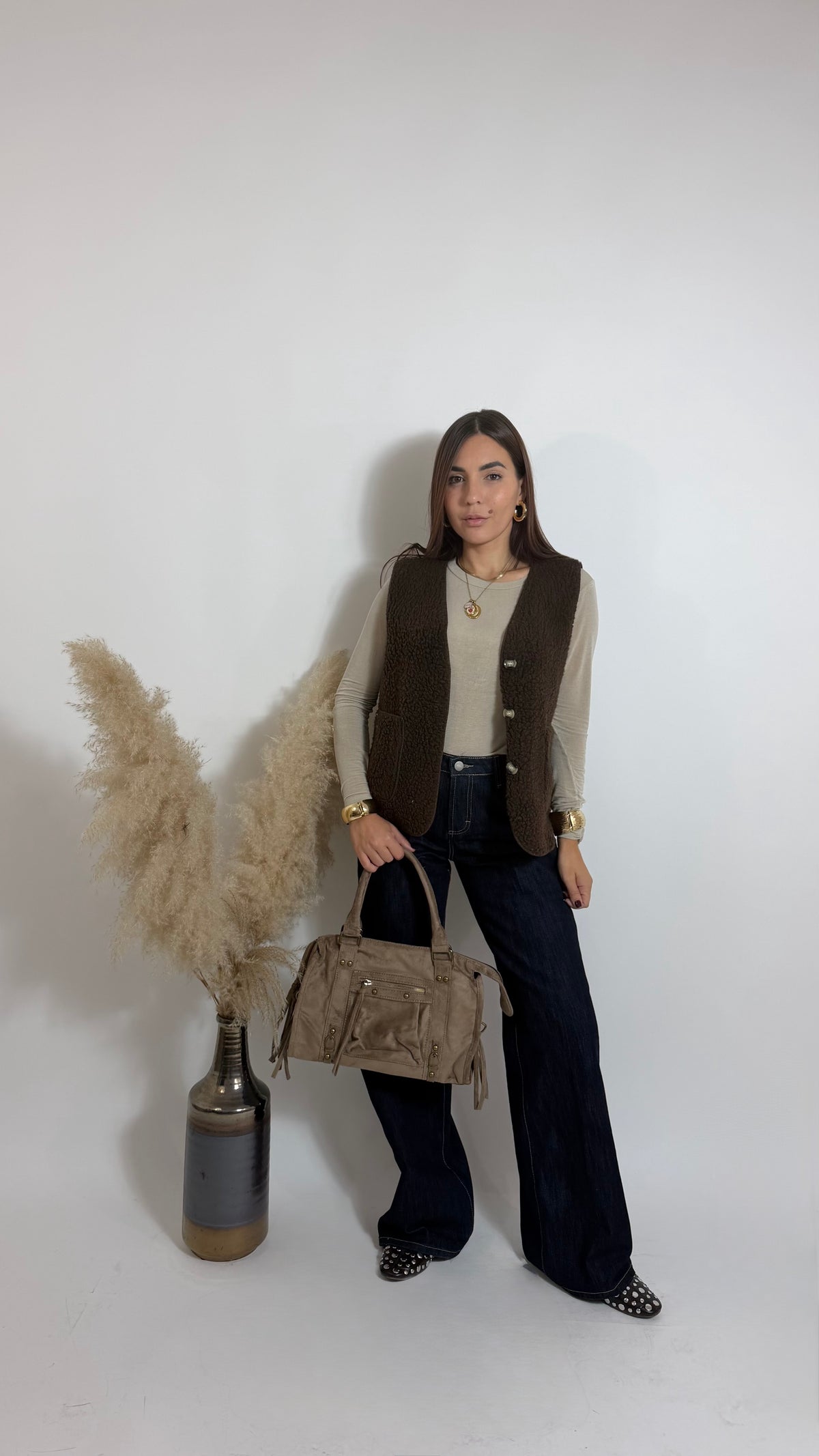 Denim Dark Wide Leg