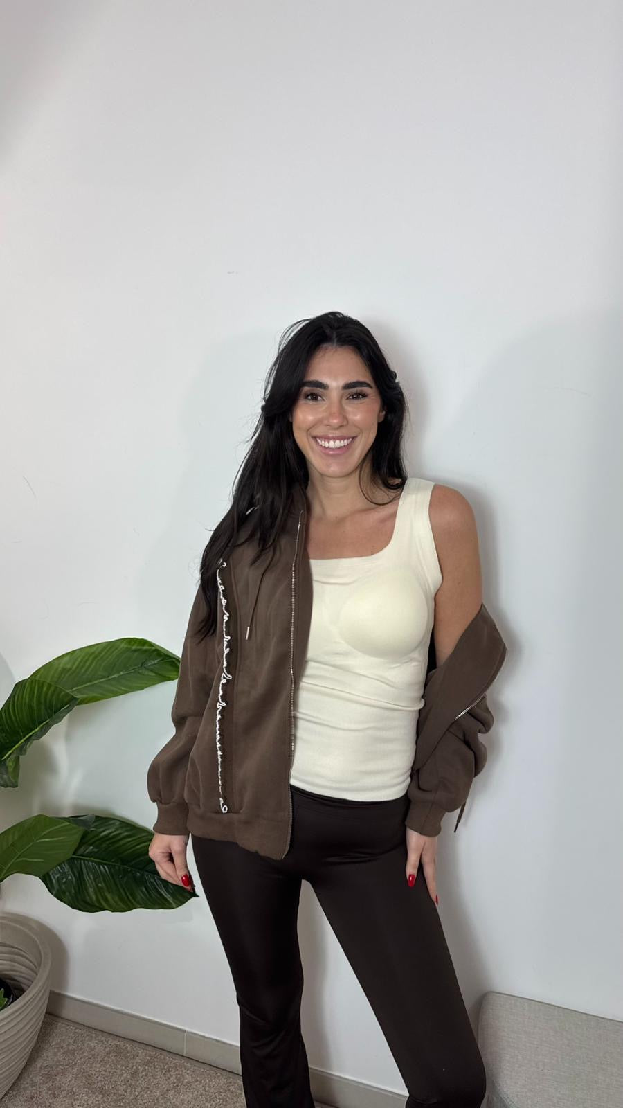 Canotta Perfect Fit Burro