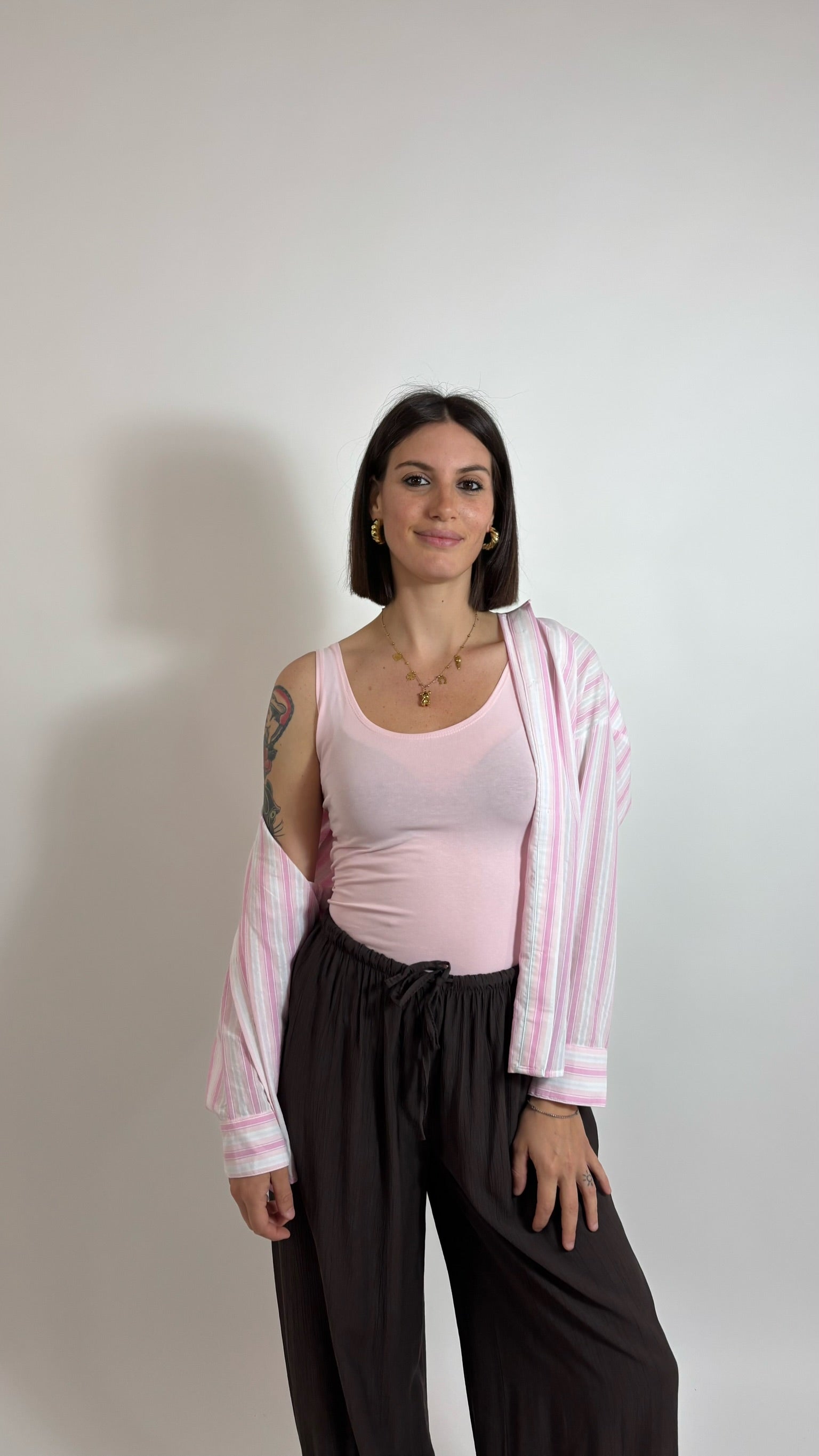 Canotta Basic Pink