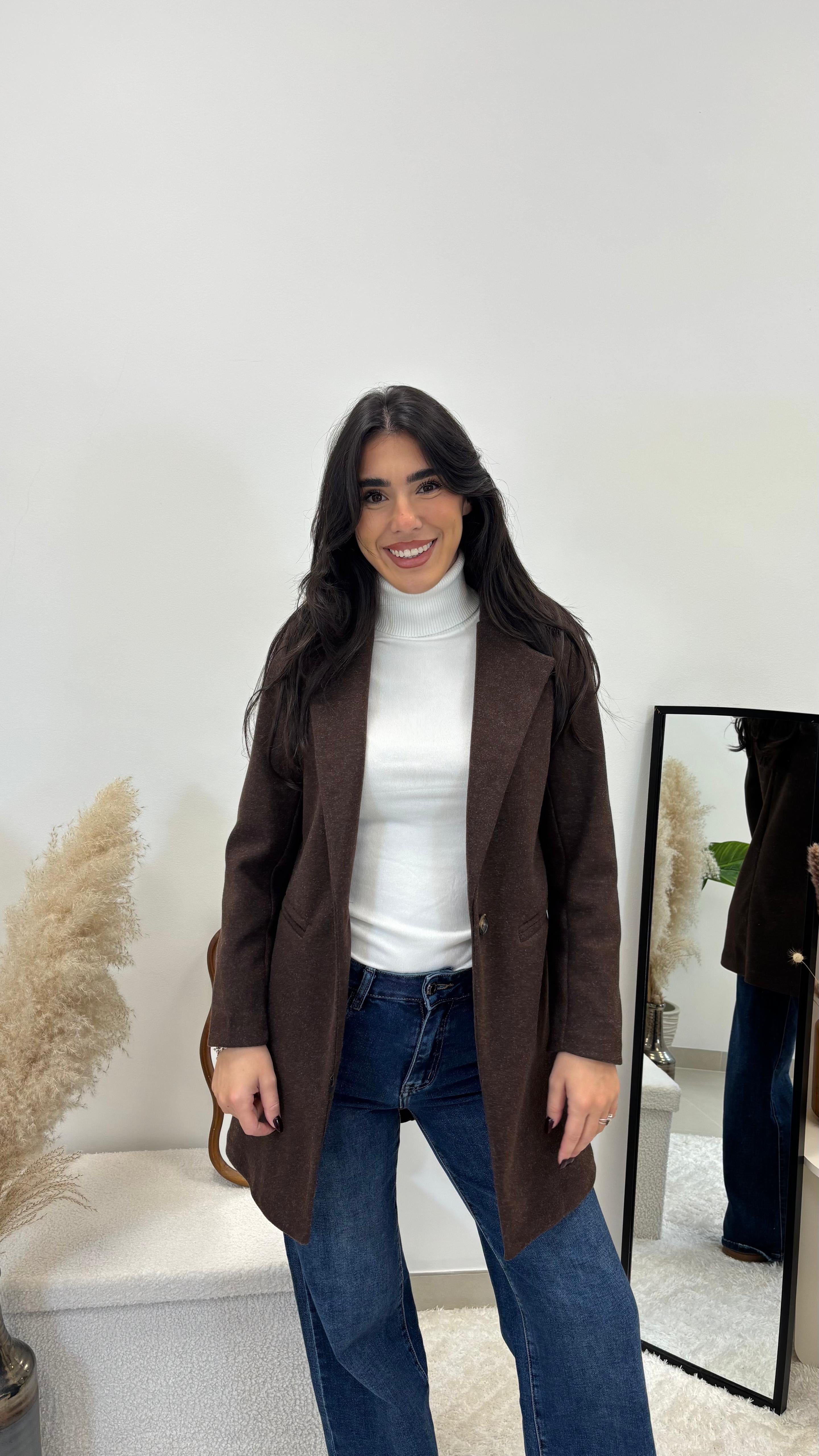 Coat Regular Fit Choco