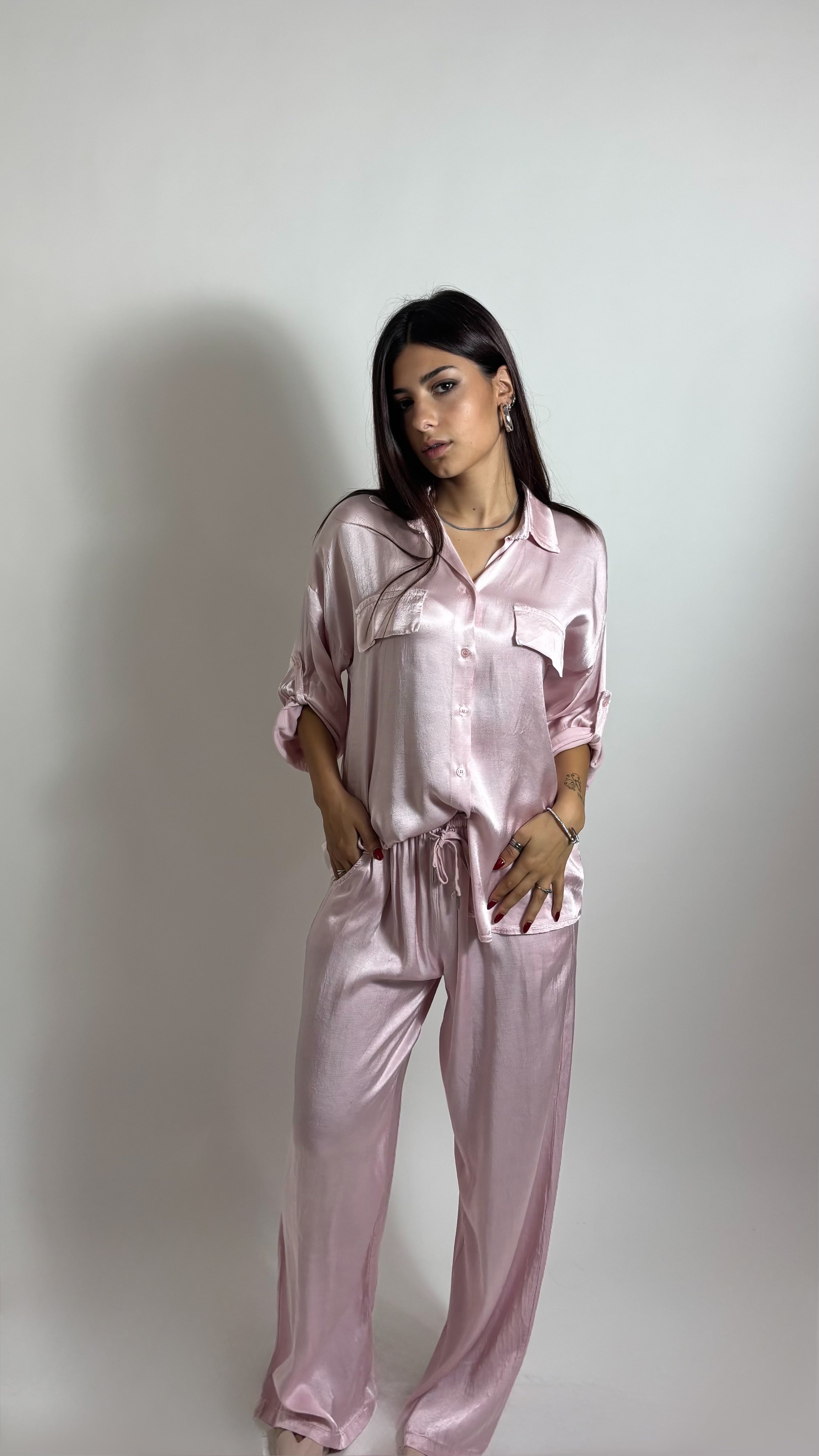 Set Soft Satin Pink