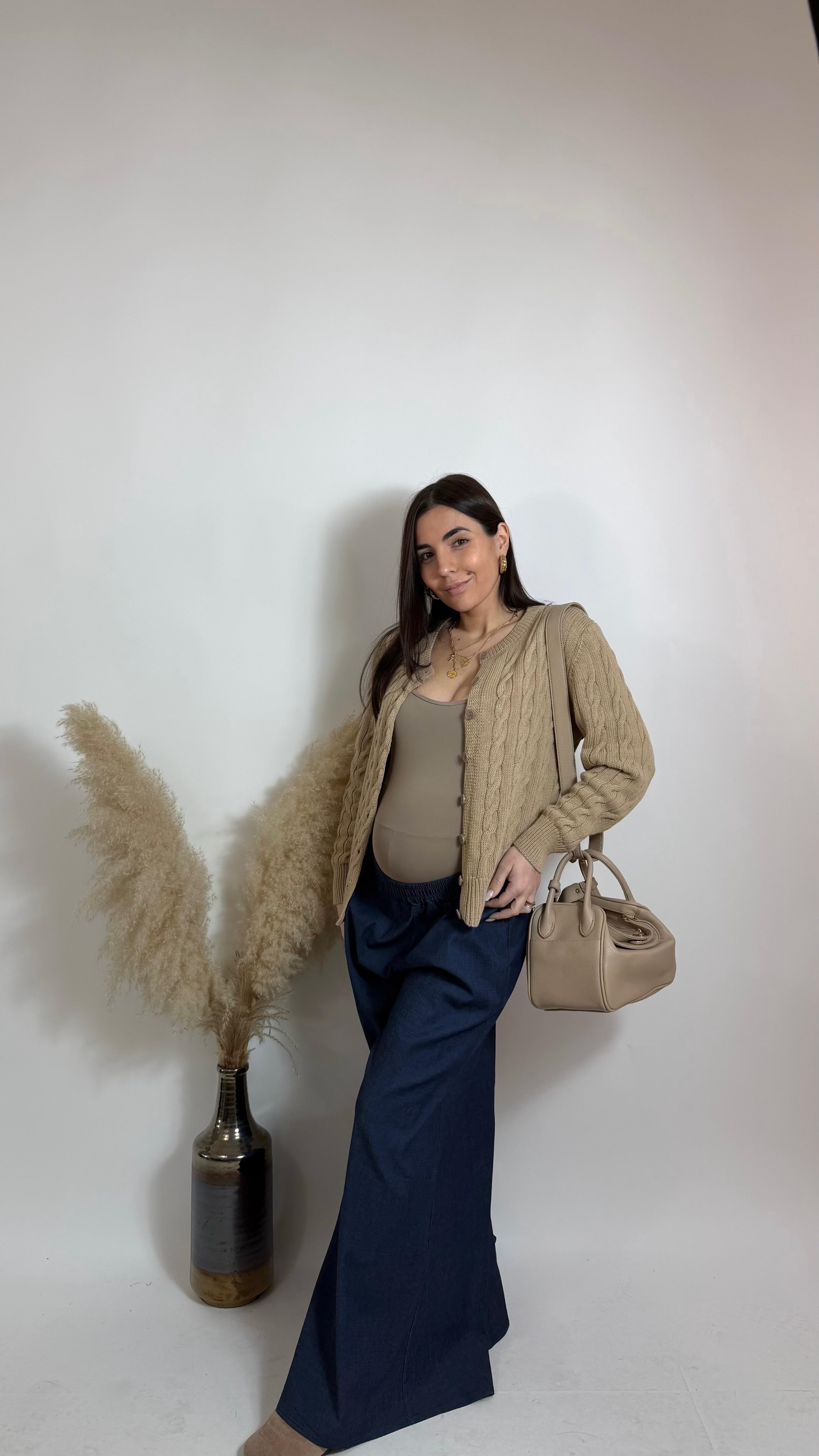 Panta Gonna Effetto Denim