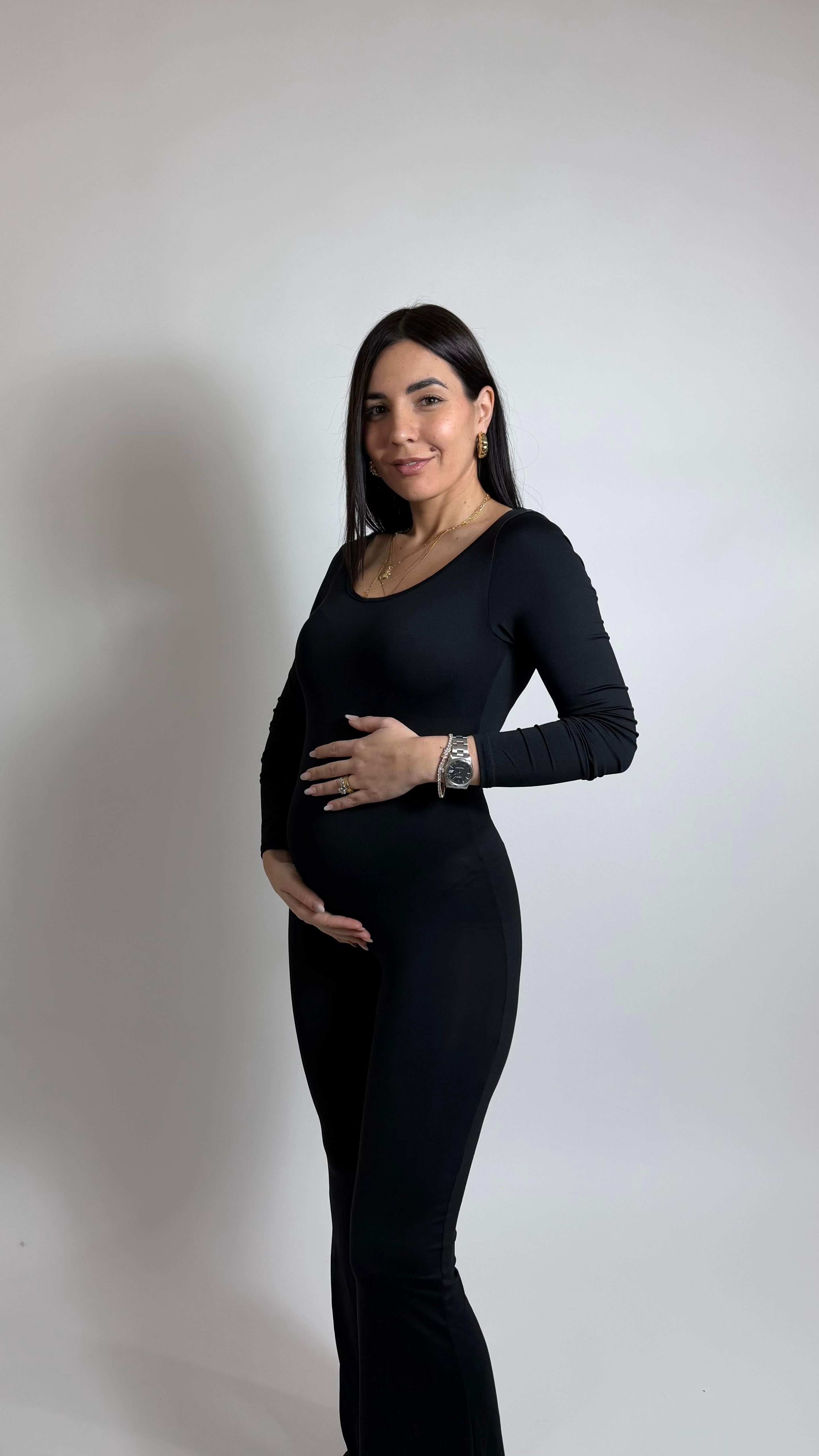 Jumpsuit Second Skin - Flare / Nera