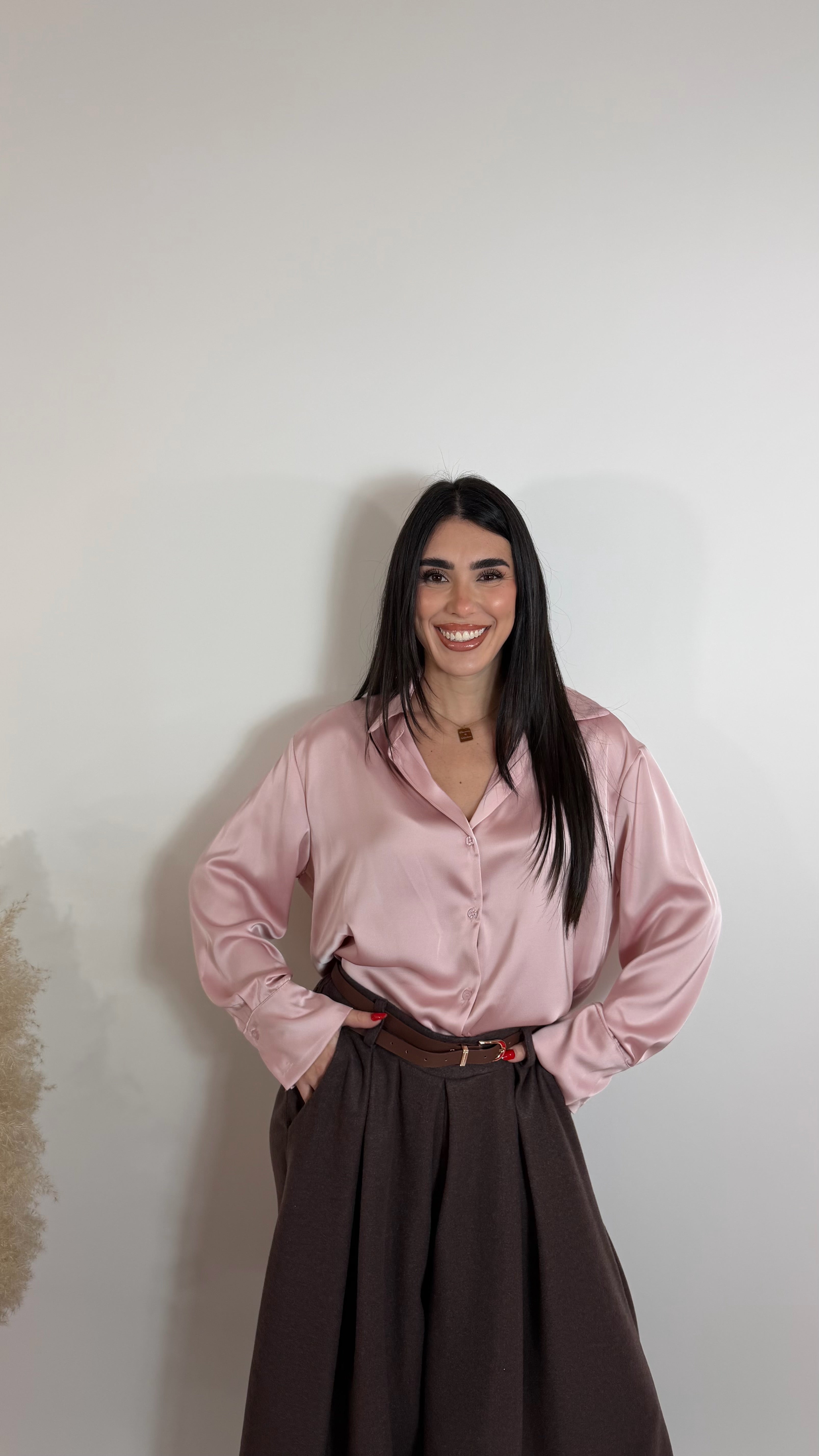 Blusa Silk Pink Soft