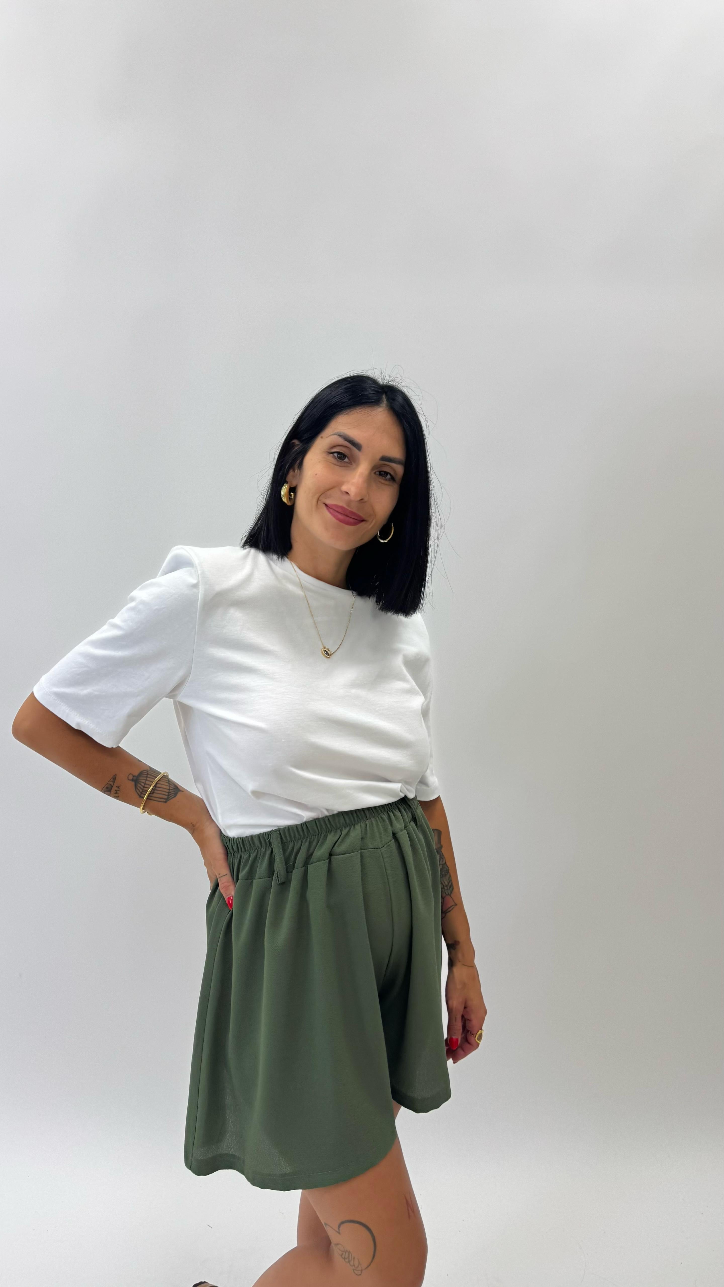 Light Shorts Verde Utility
