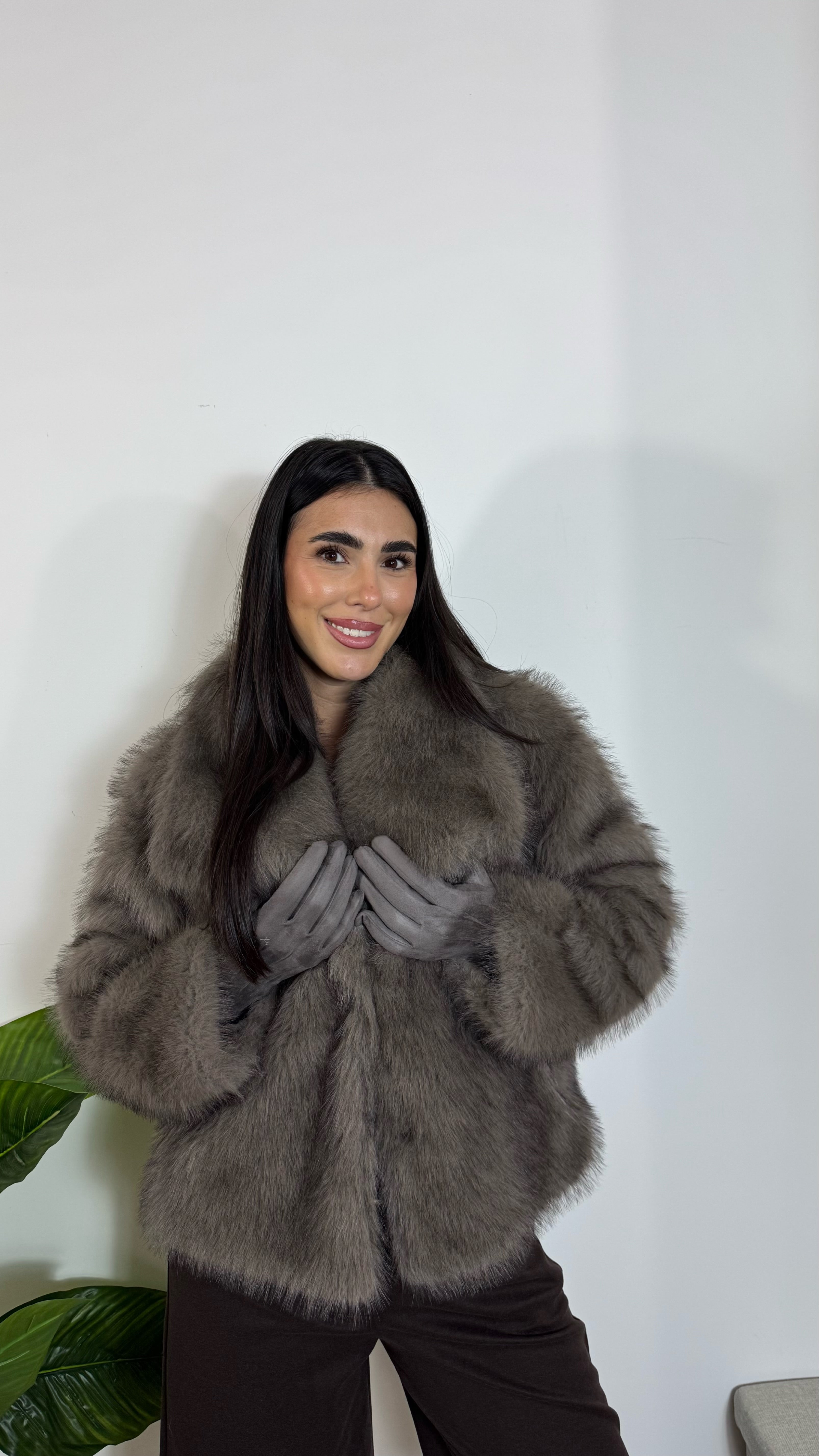 Guanti Eco Camoscio Taupe