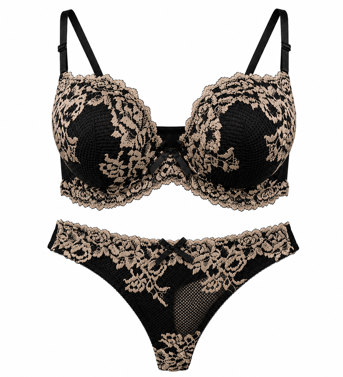 Pretty Flowers - Set Lingerie