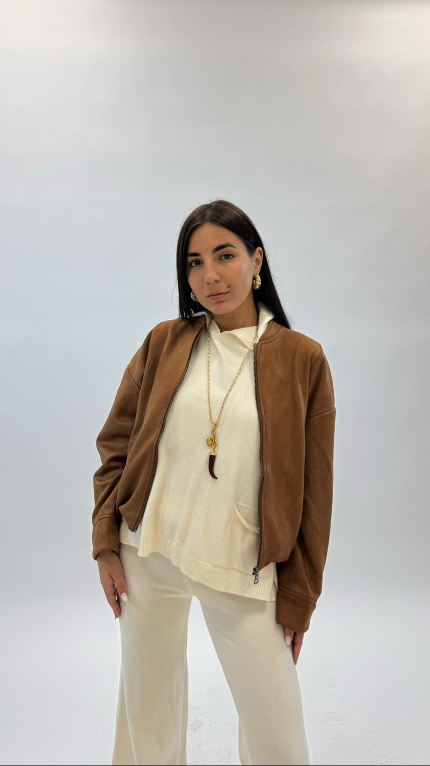 Sporty Set Maglina Morbida Burro