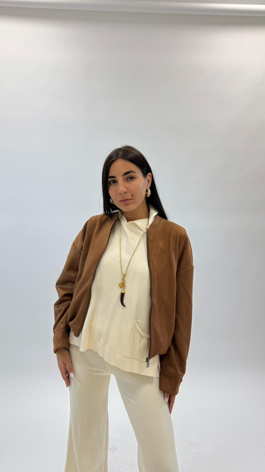 Sporty Set Maglina Morbida Burro