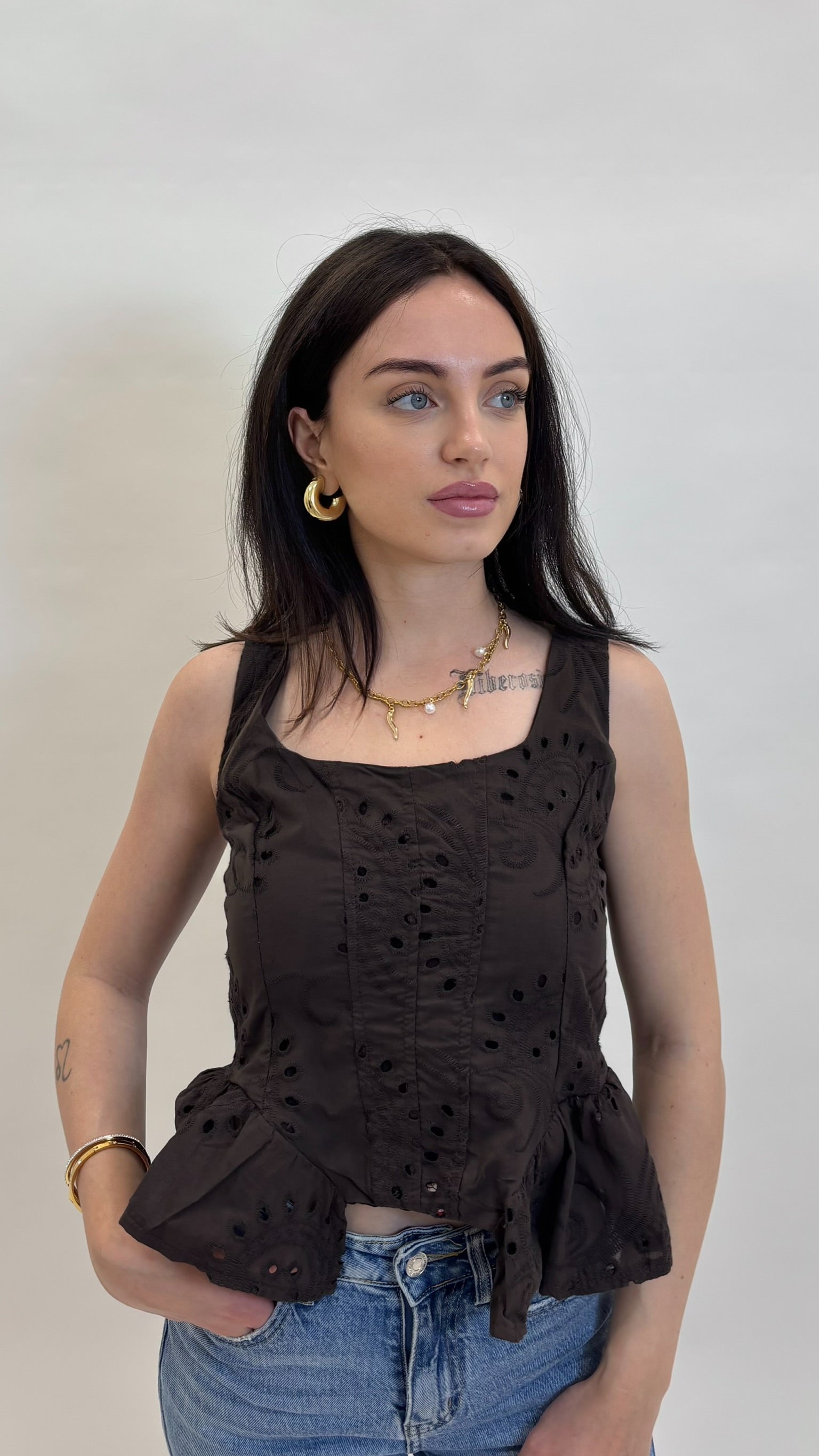 Corset Bon Bon Sangallo Moka