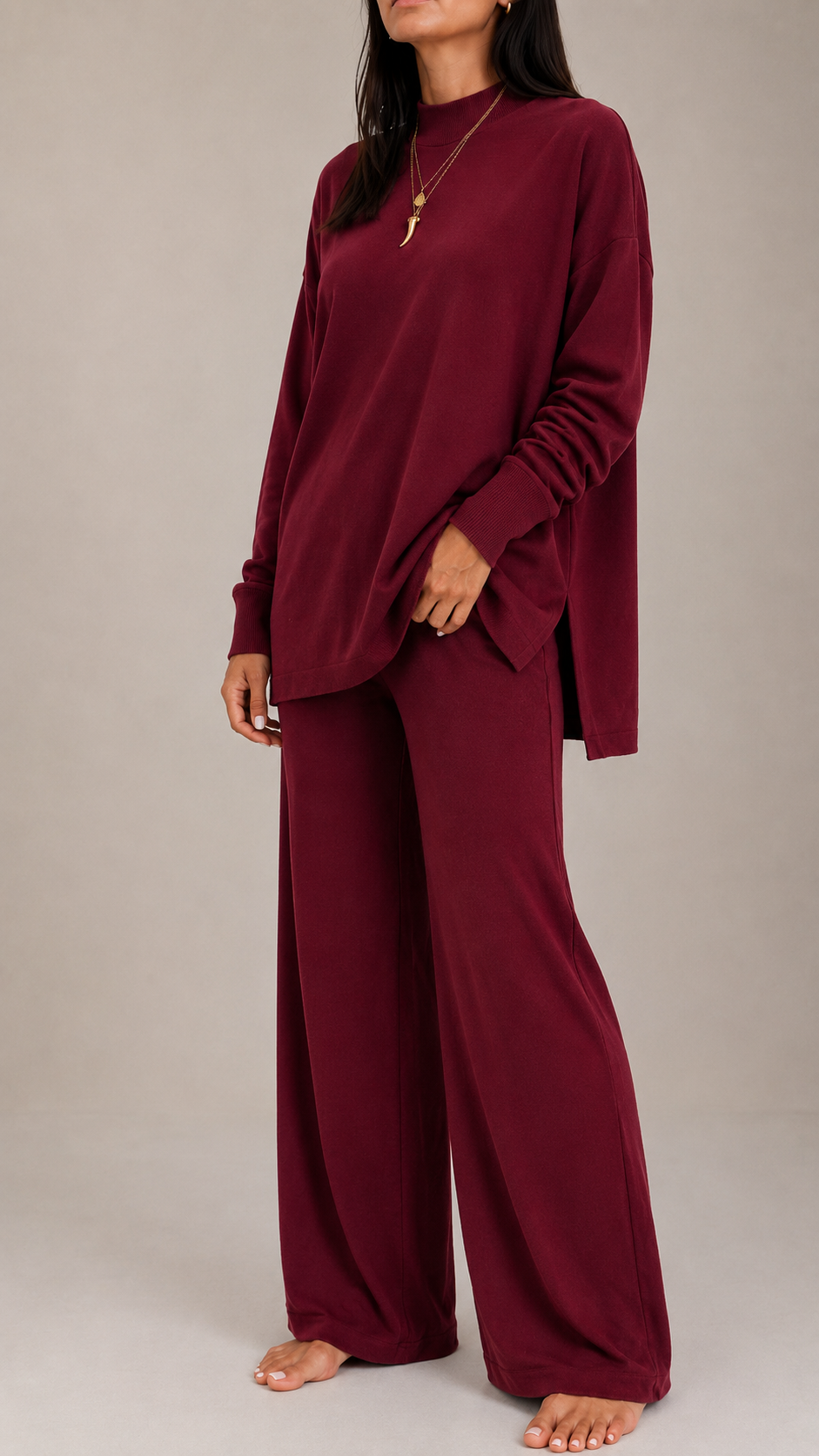Cozy Cordset Extrasoffice Rosso India