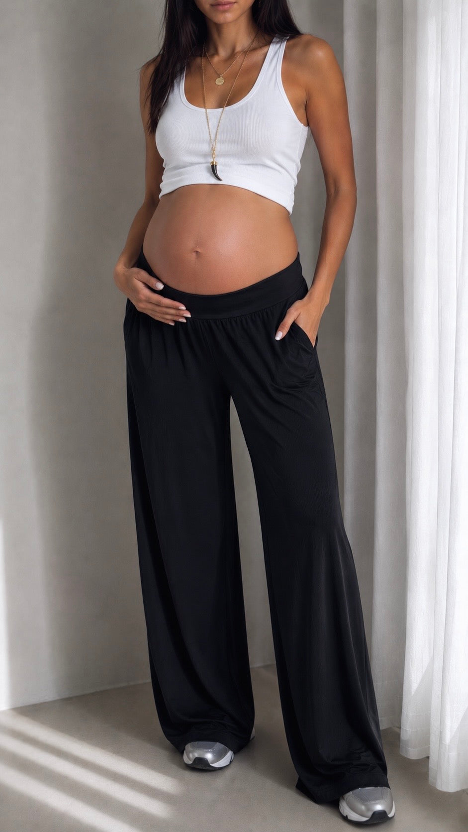 Pantalone Yoga Second Skin / Nero