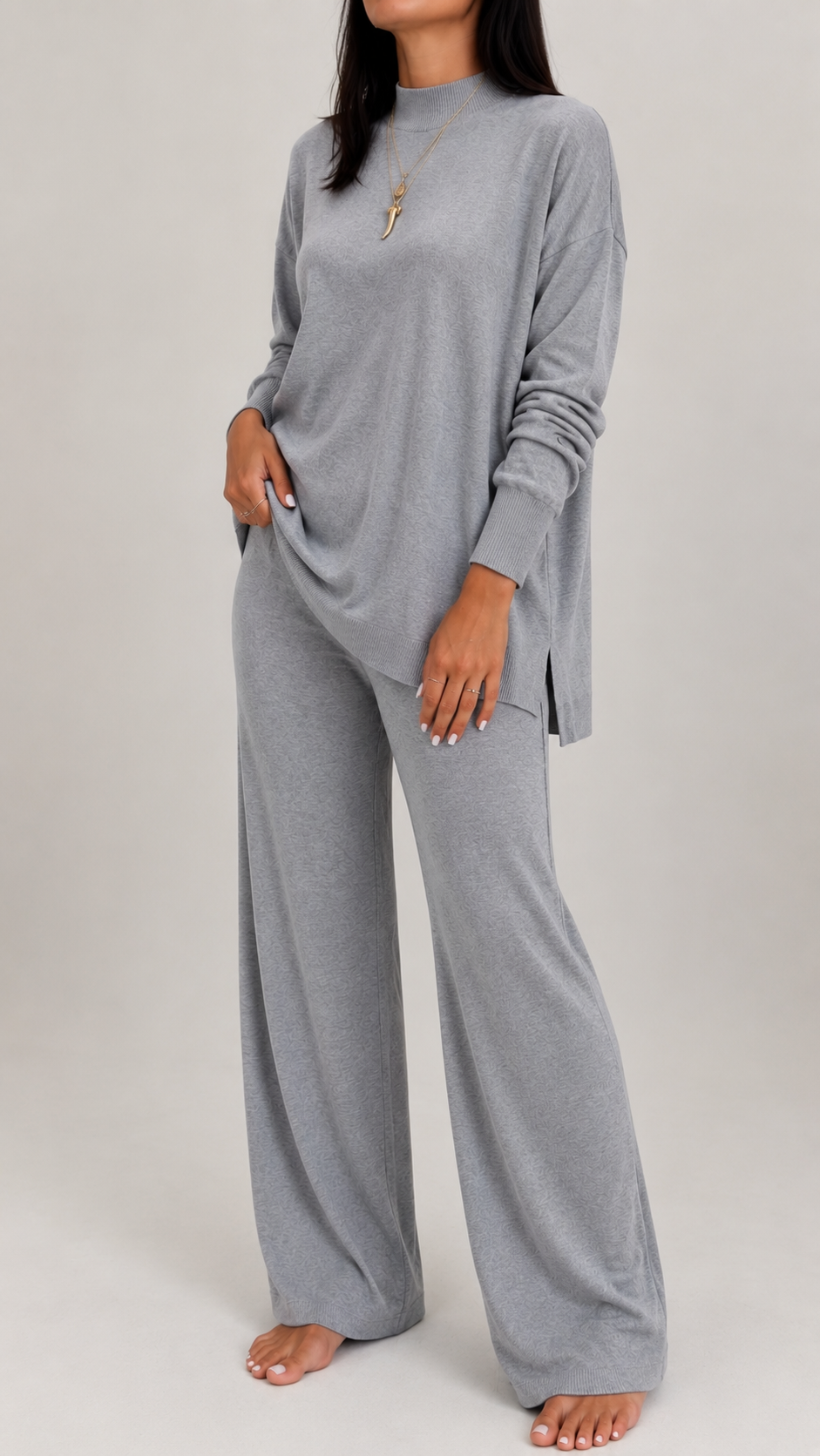 Cozy Cordset Extrasoffice Grigio Perla