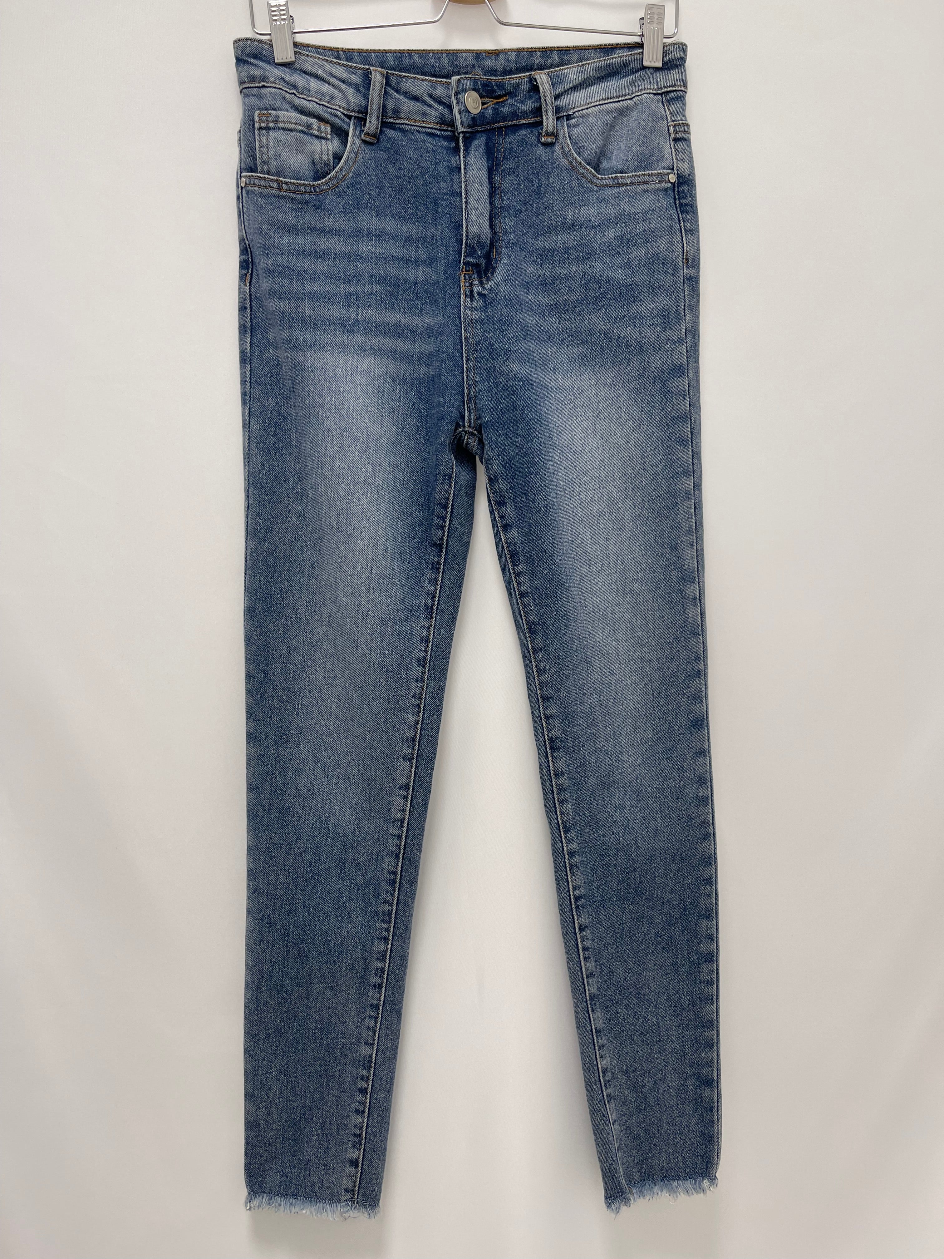 Jeans Skinny Frayed Tg.L/XL