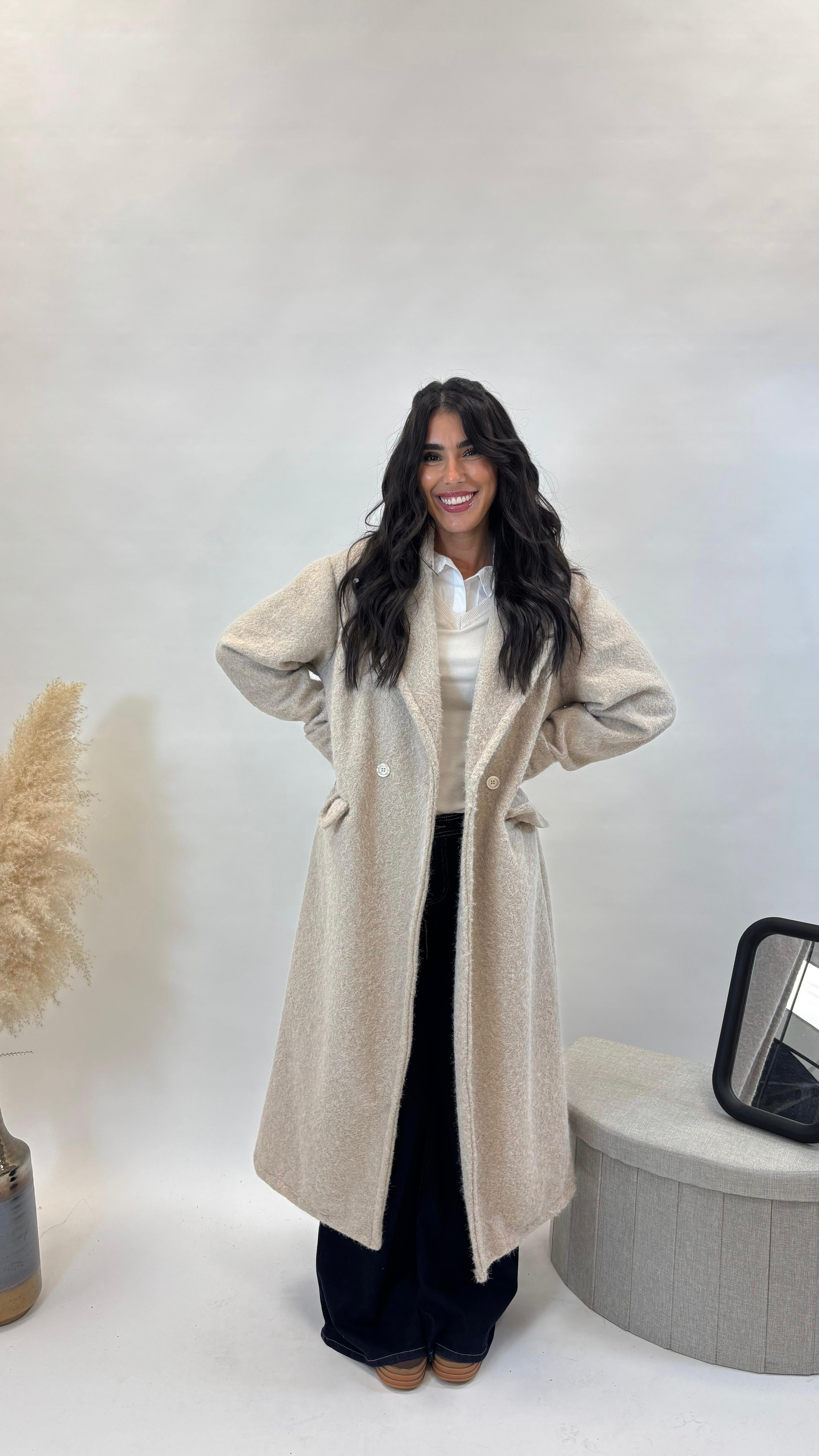 Cappotto Simil Teddy Burro