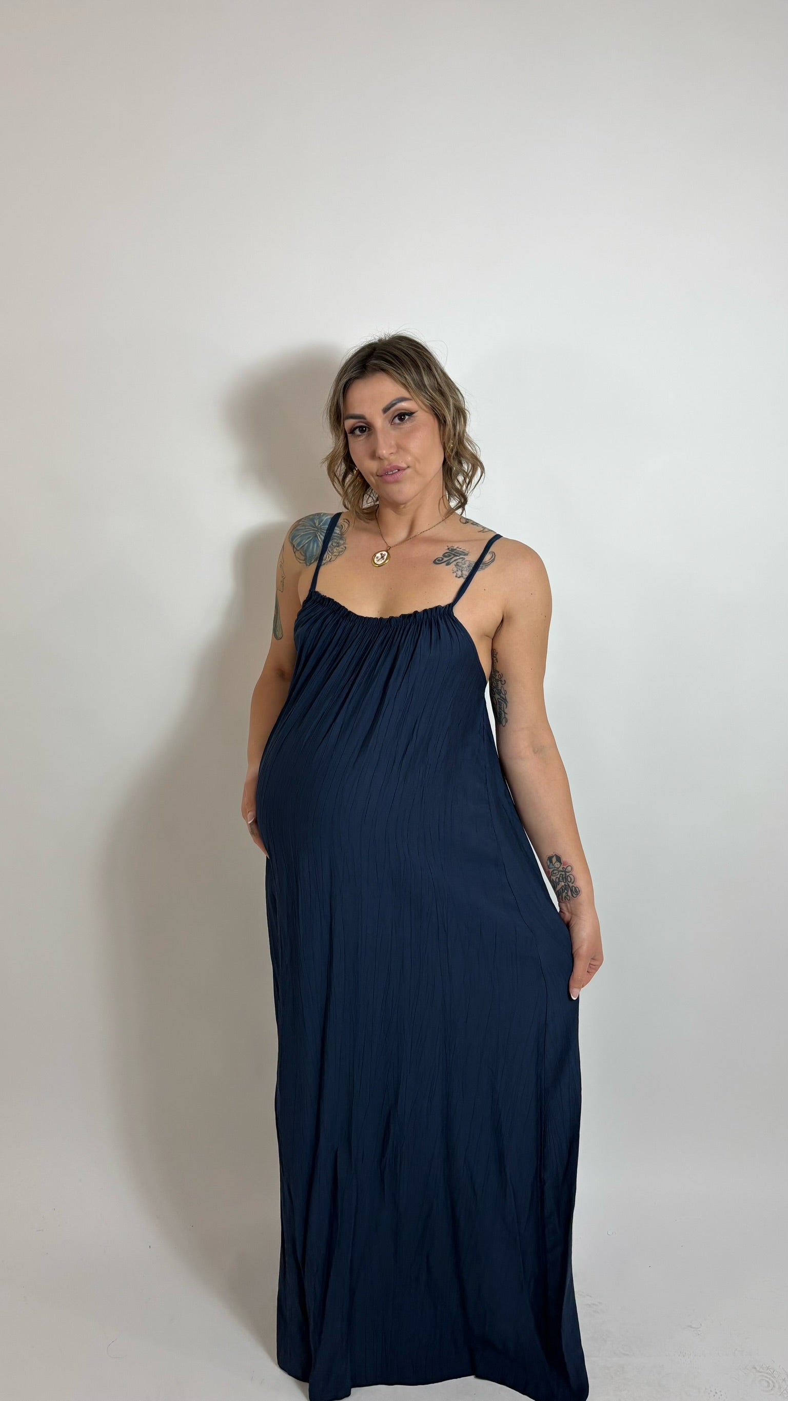 Maxi Dress Jewel Blu