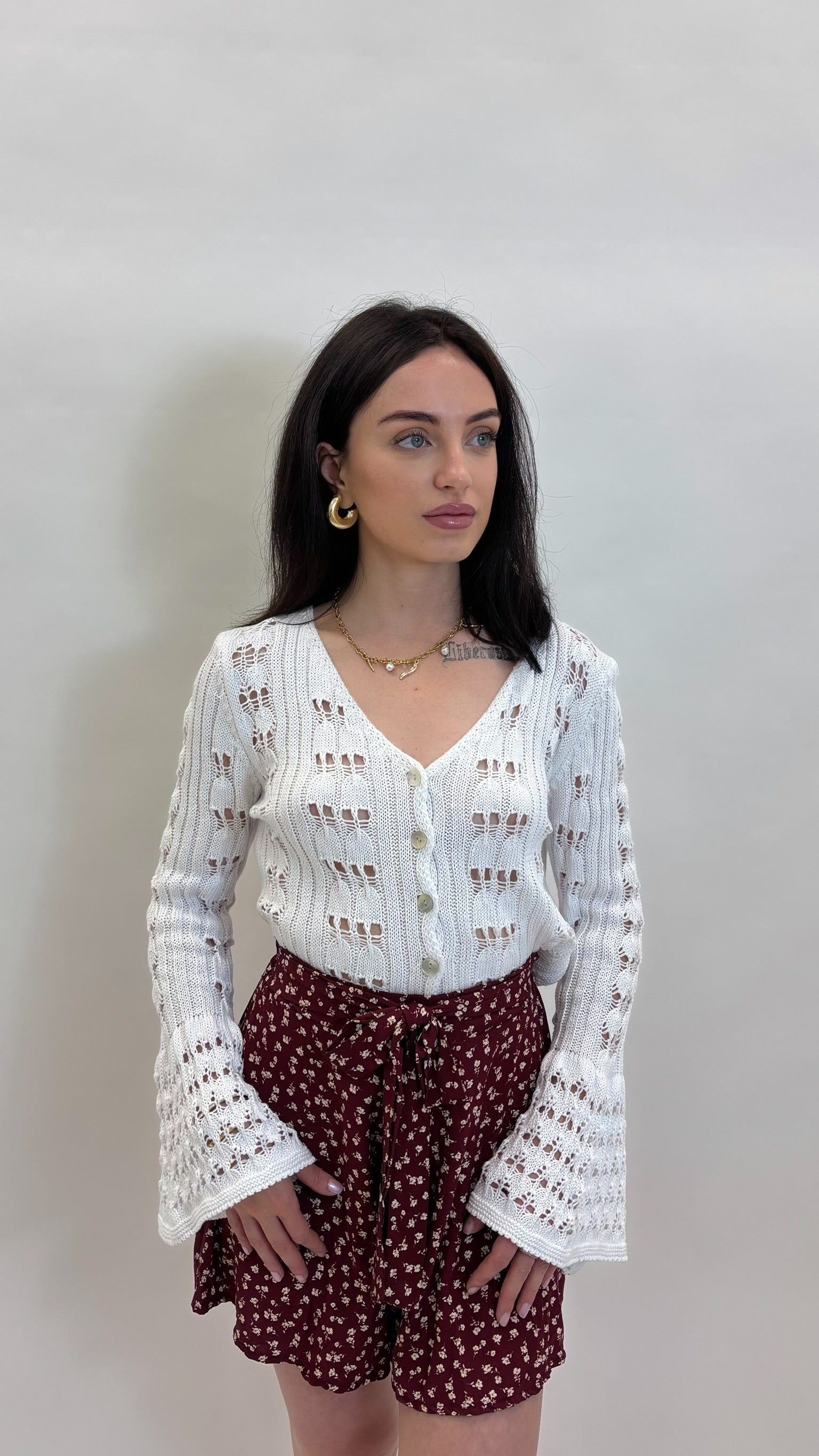 Shorts Bloom Rosso India