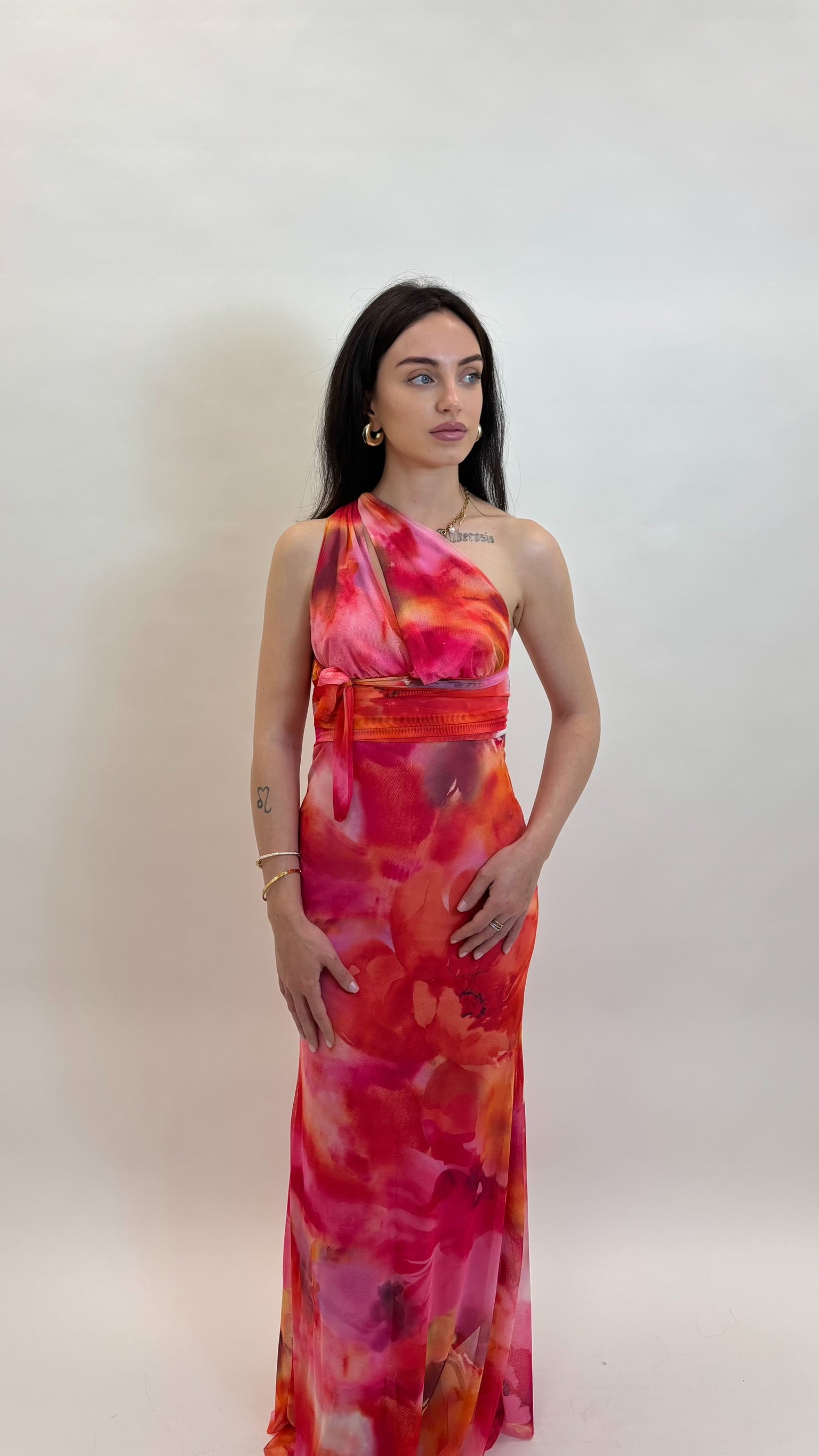 Abito Sunset Rosso
