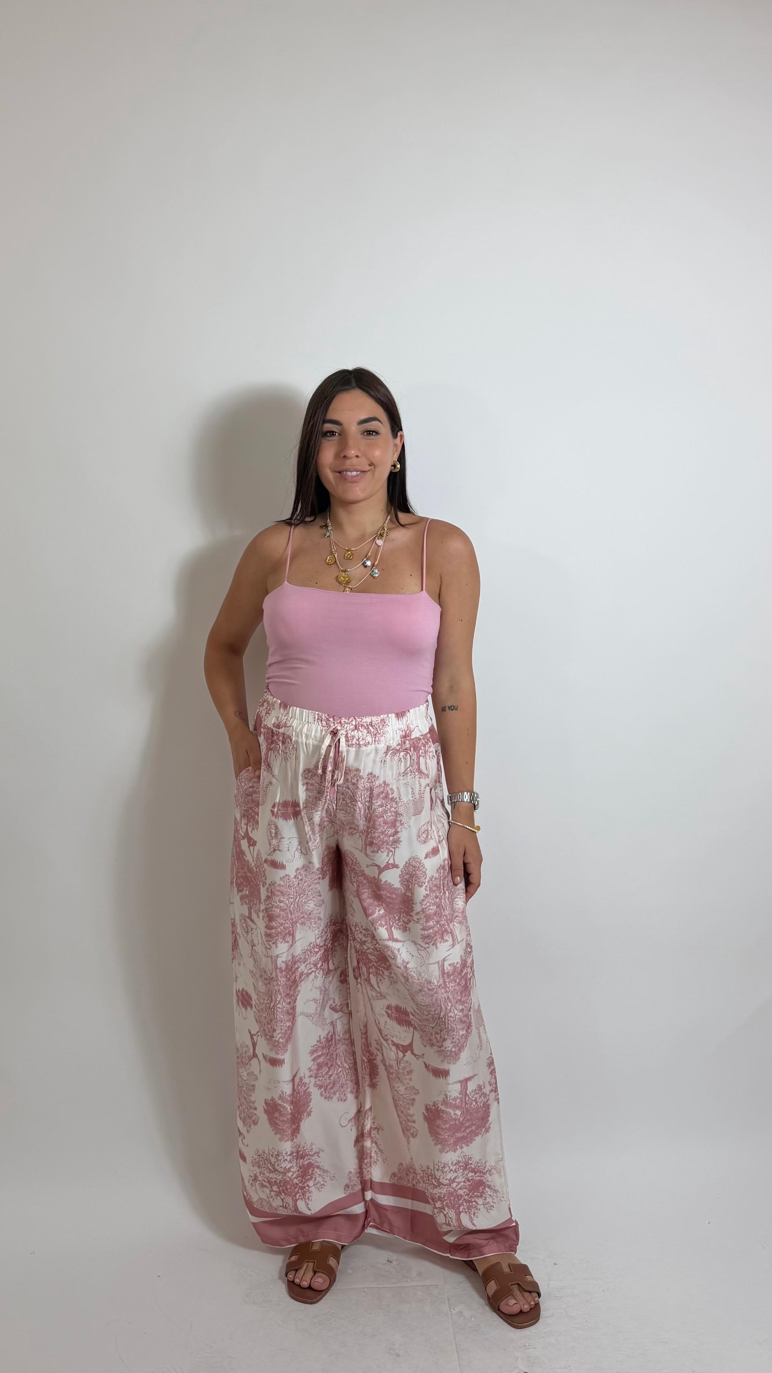 Pantalone Beach Club Pink