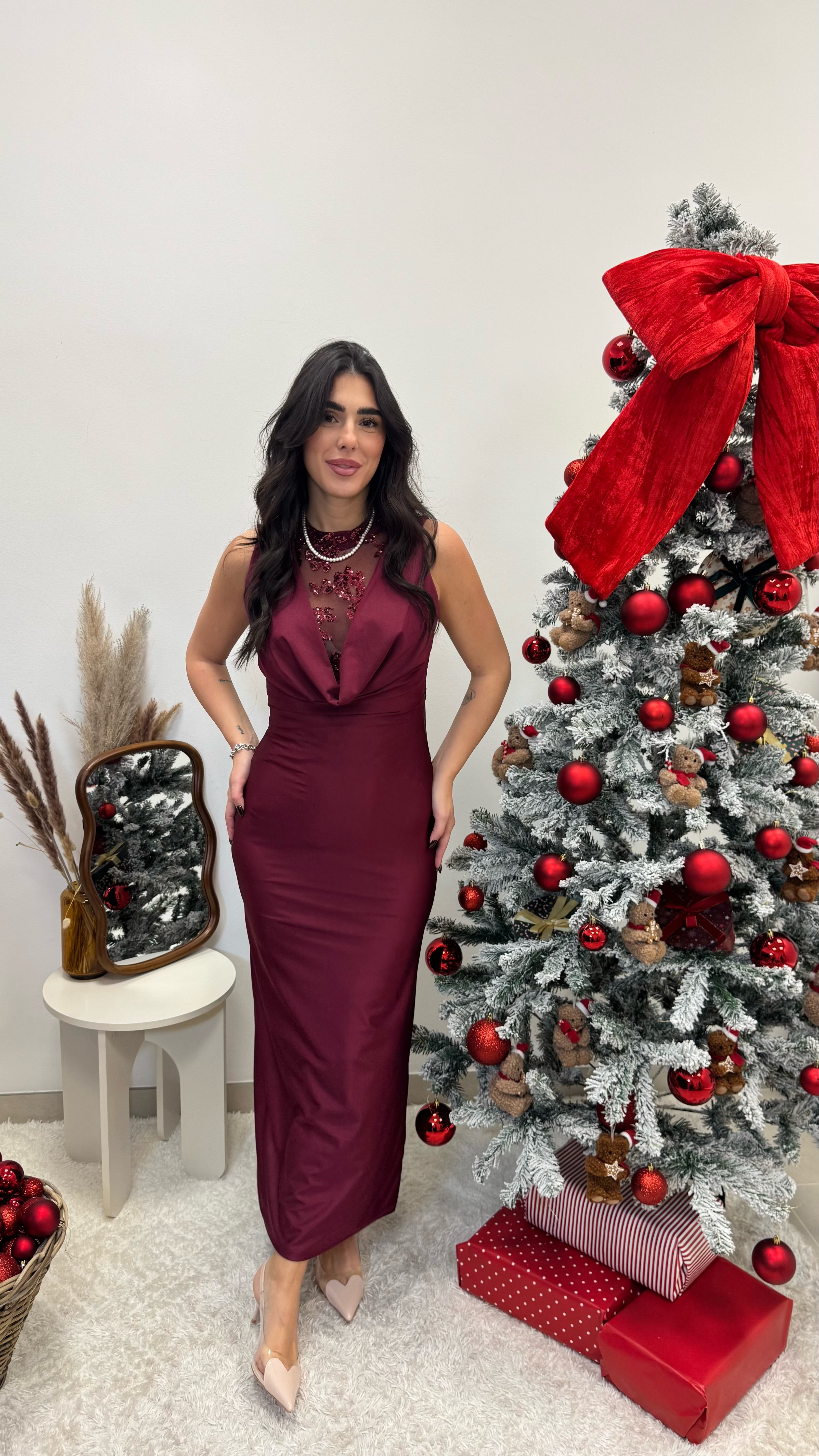 🥂Abito Passion Burgundy