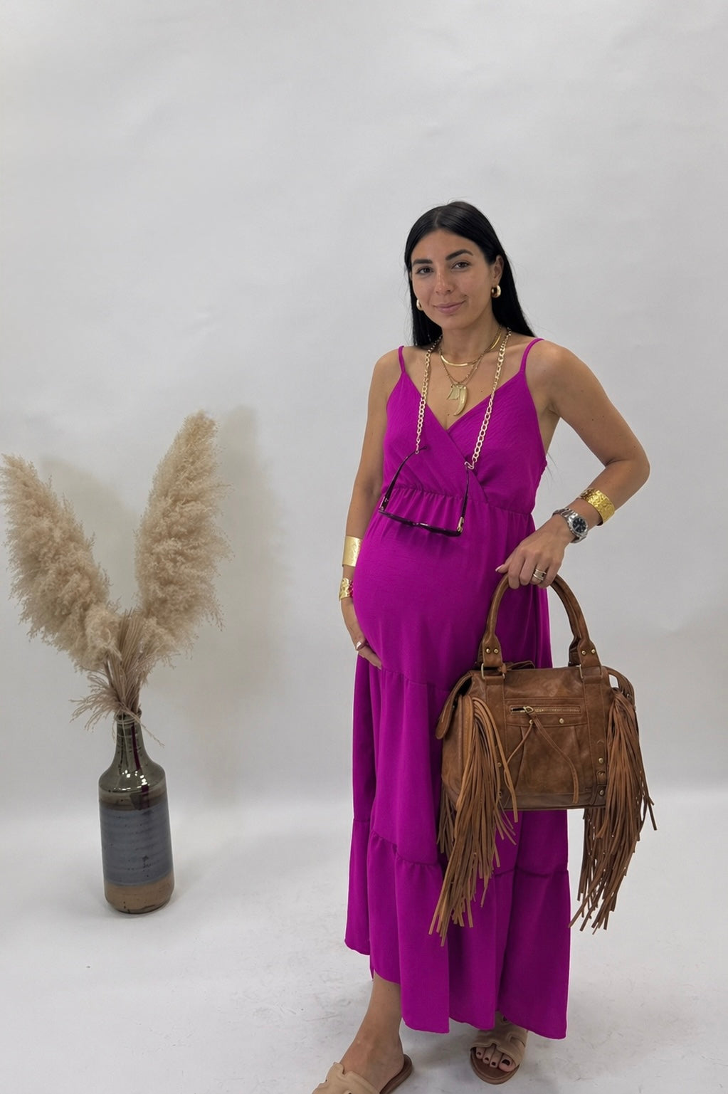 Abito Gioia Ciclamino