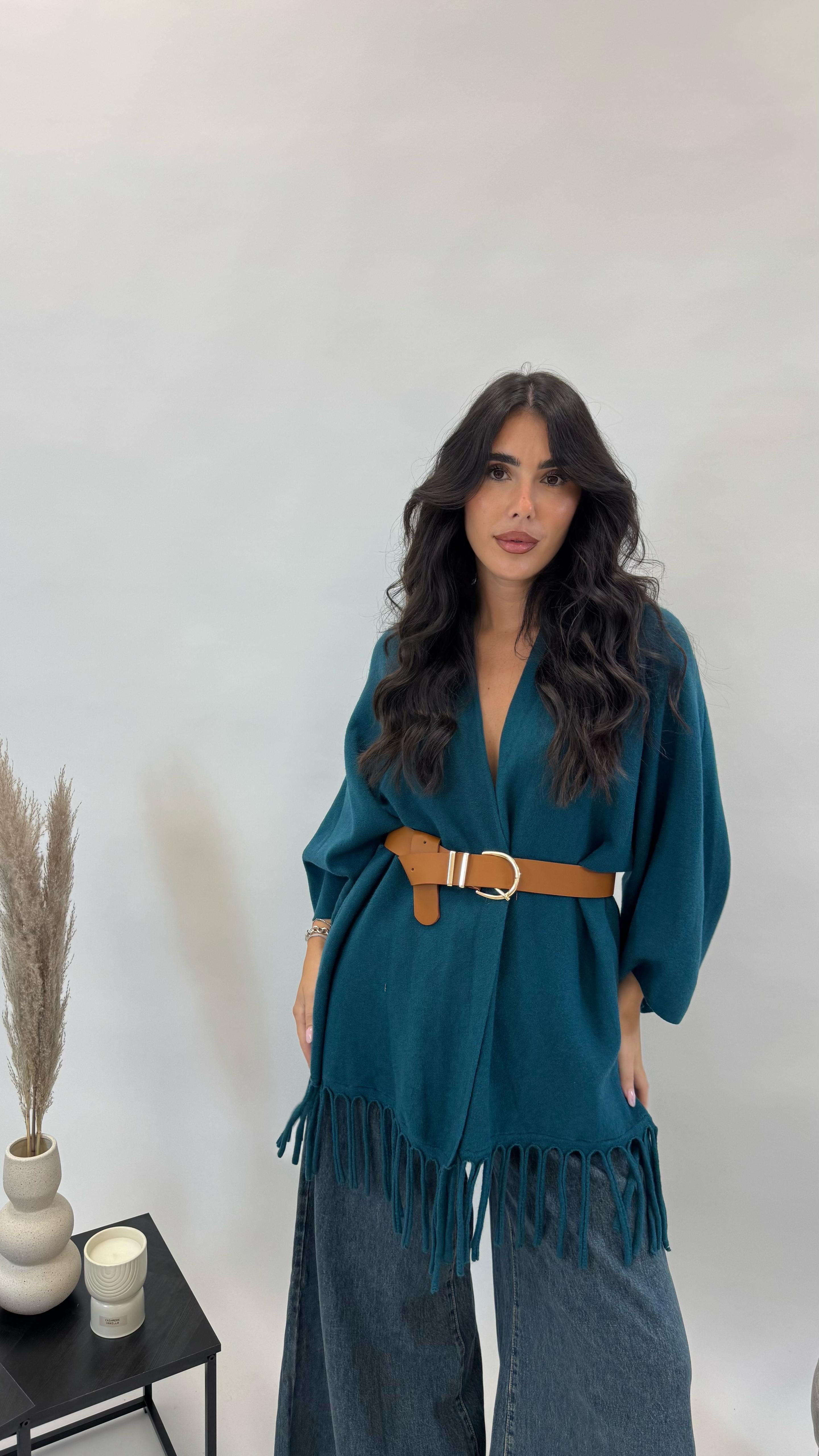 Cardigan Manica Campana Ottanio