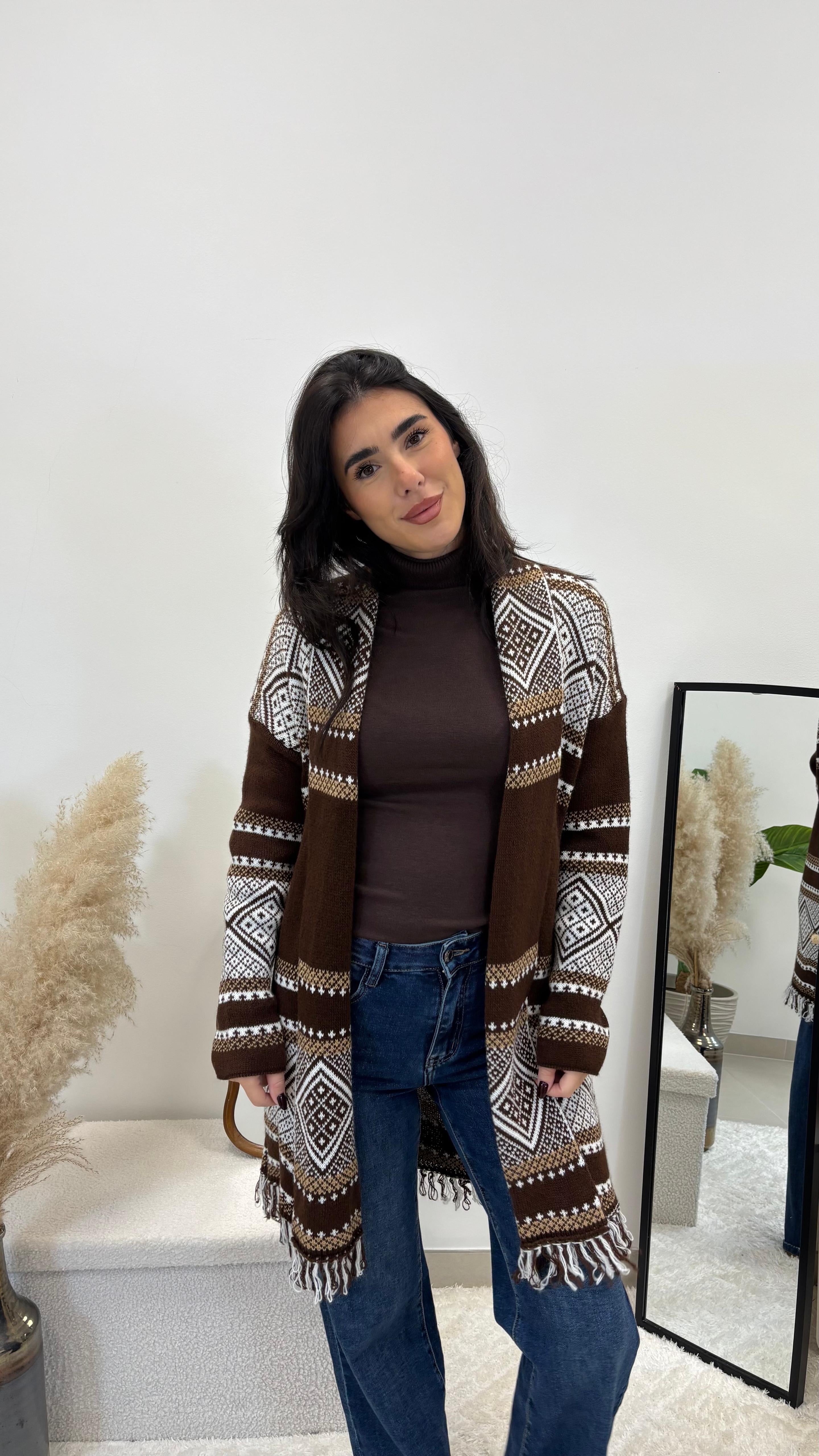 Cardigan Ethnic Warm