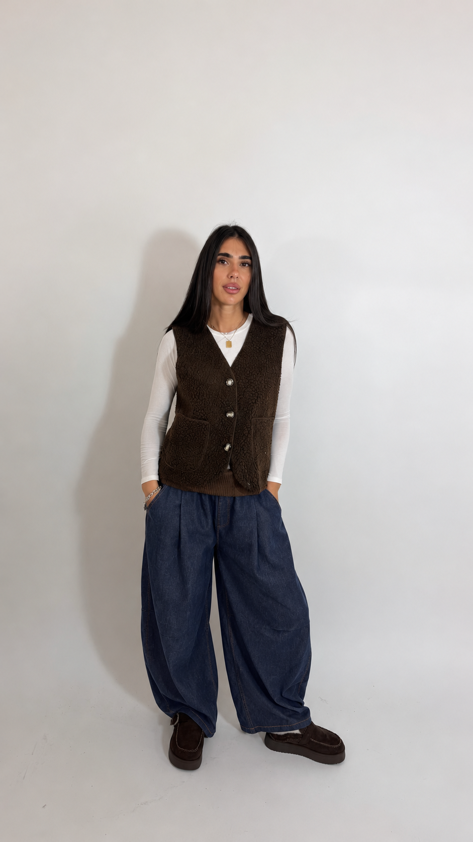 Denim Comfy Balloon