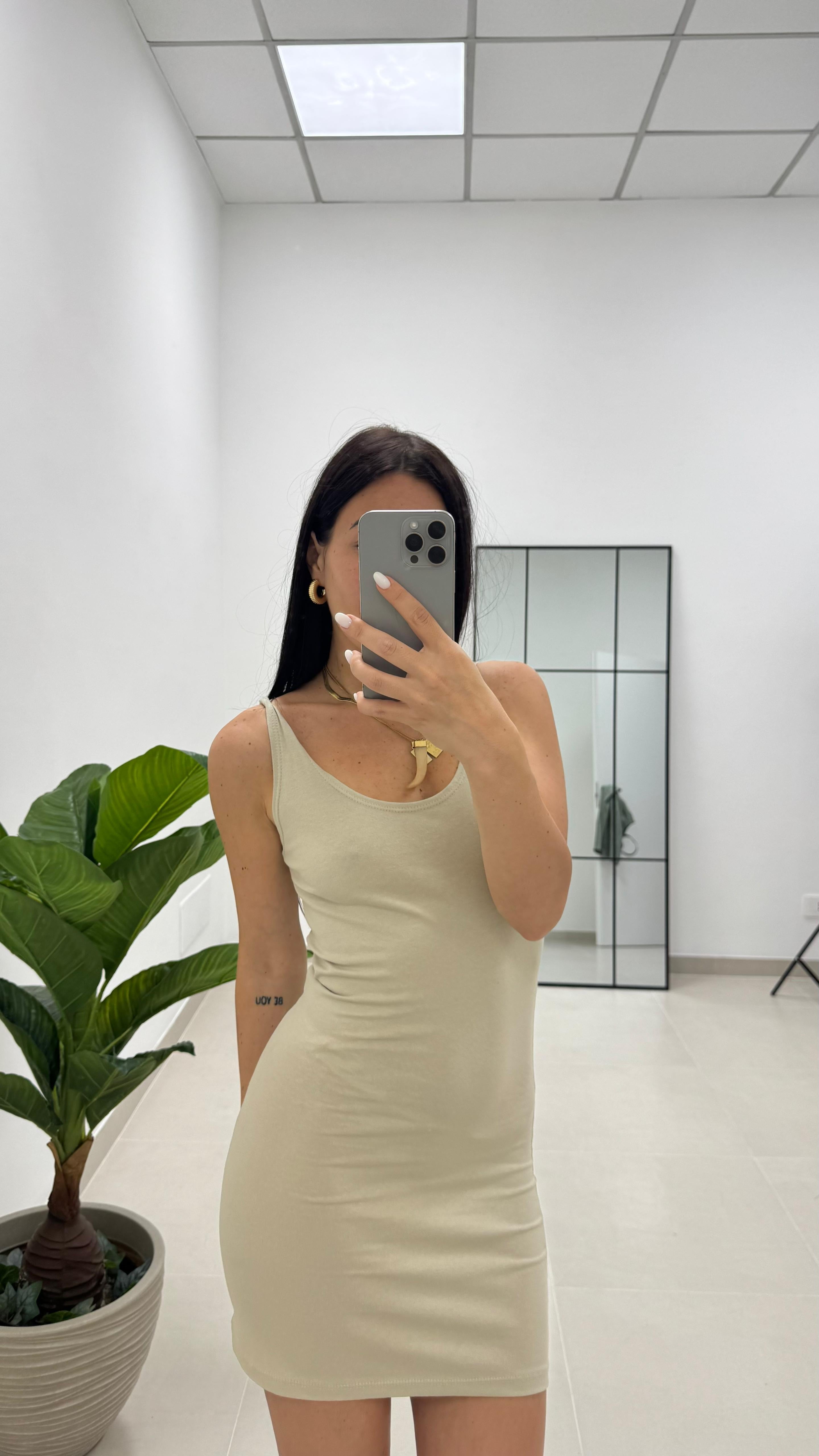 Abito Sottoveste Nude