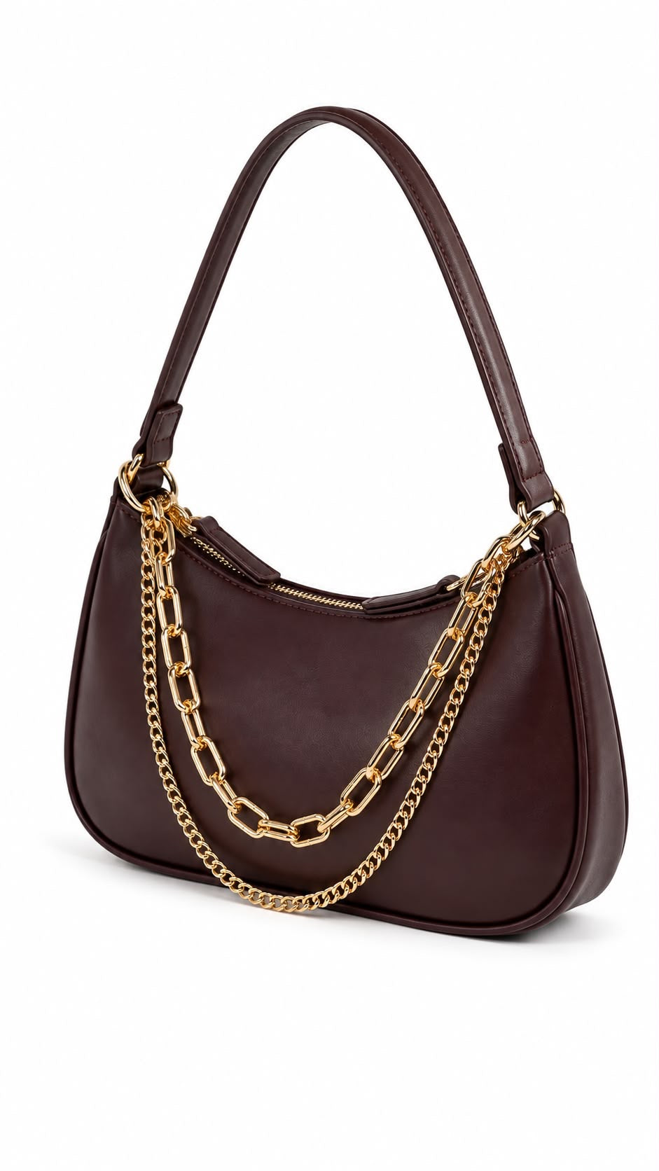 Borsa Chain Chic Burgundy