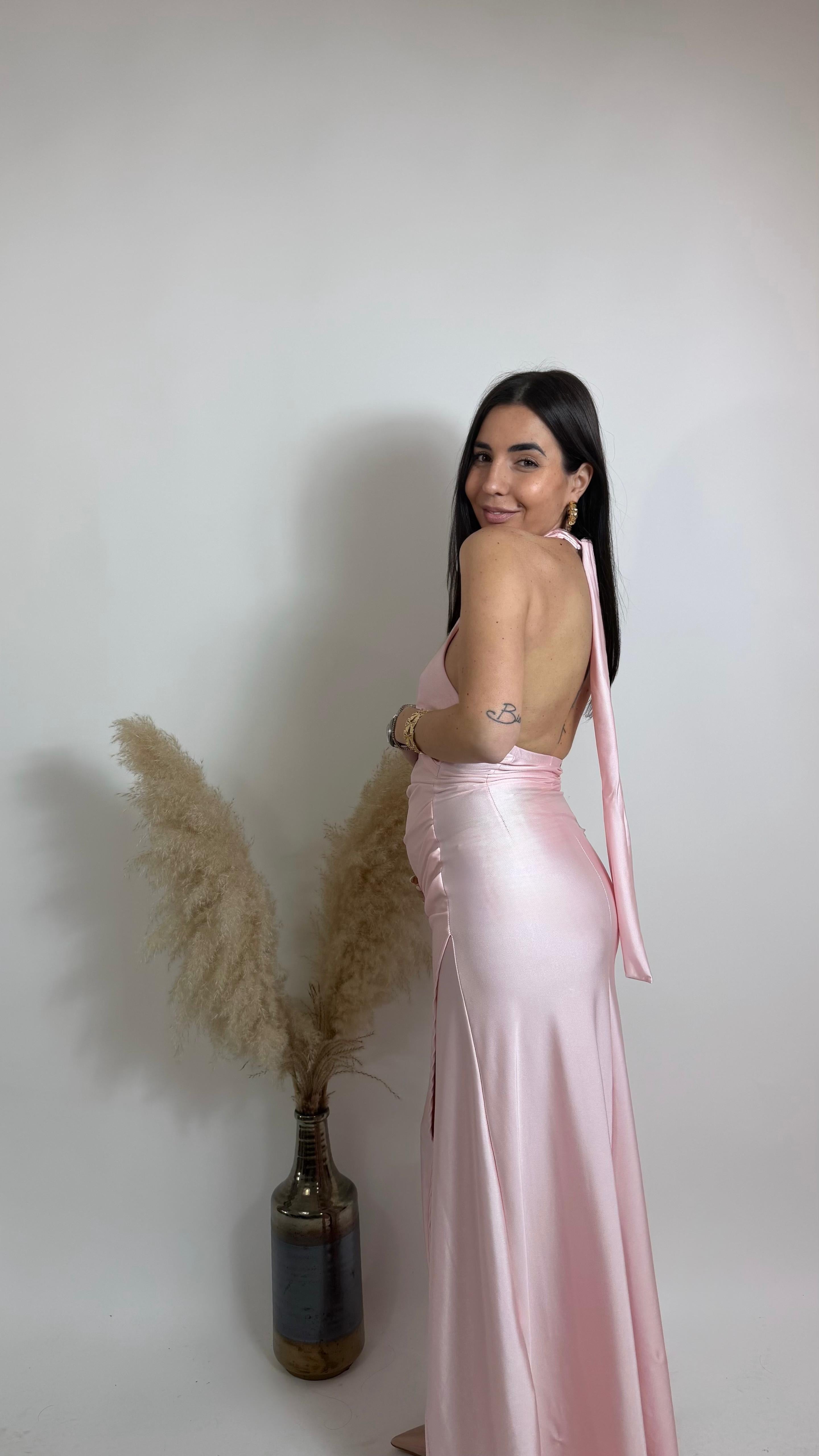 Abito Halter - Rosa