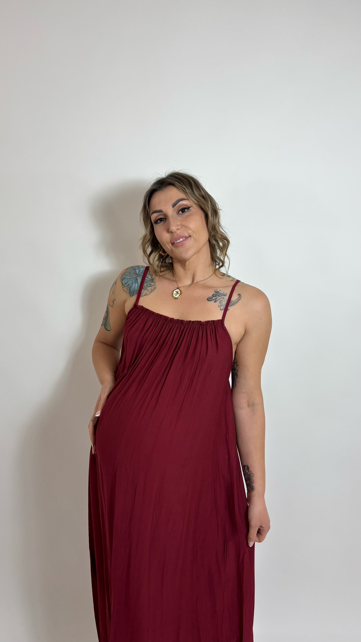 Maxi Dress Jewel Rosso India