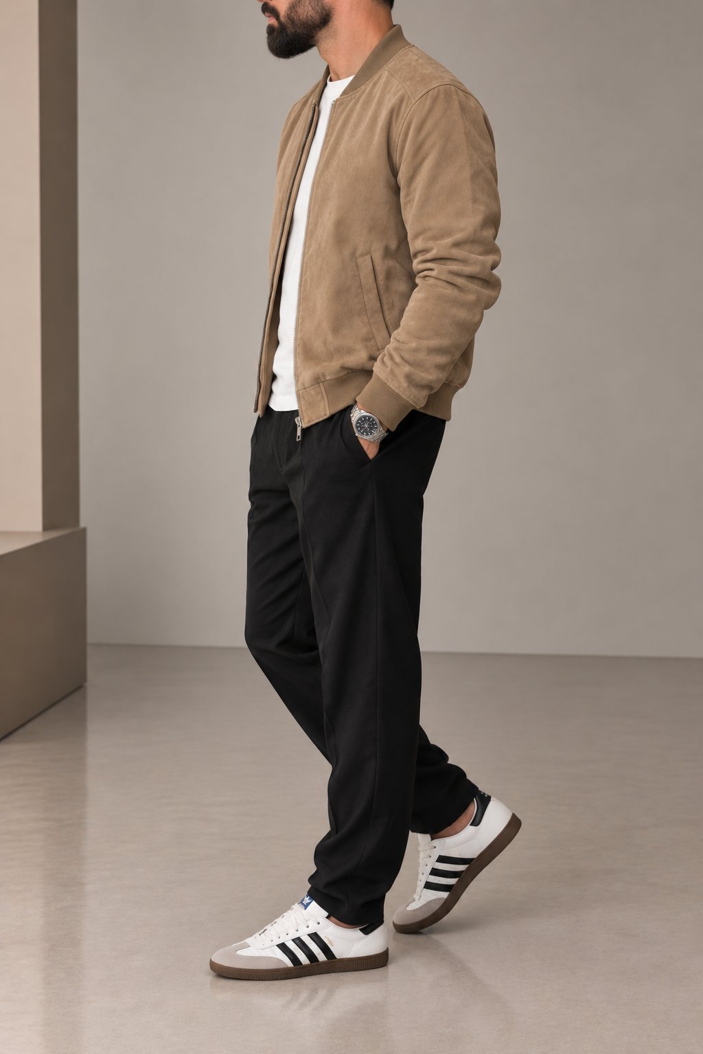 Bomber Uomo Suede