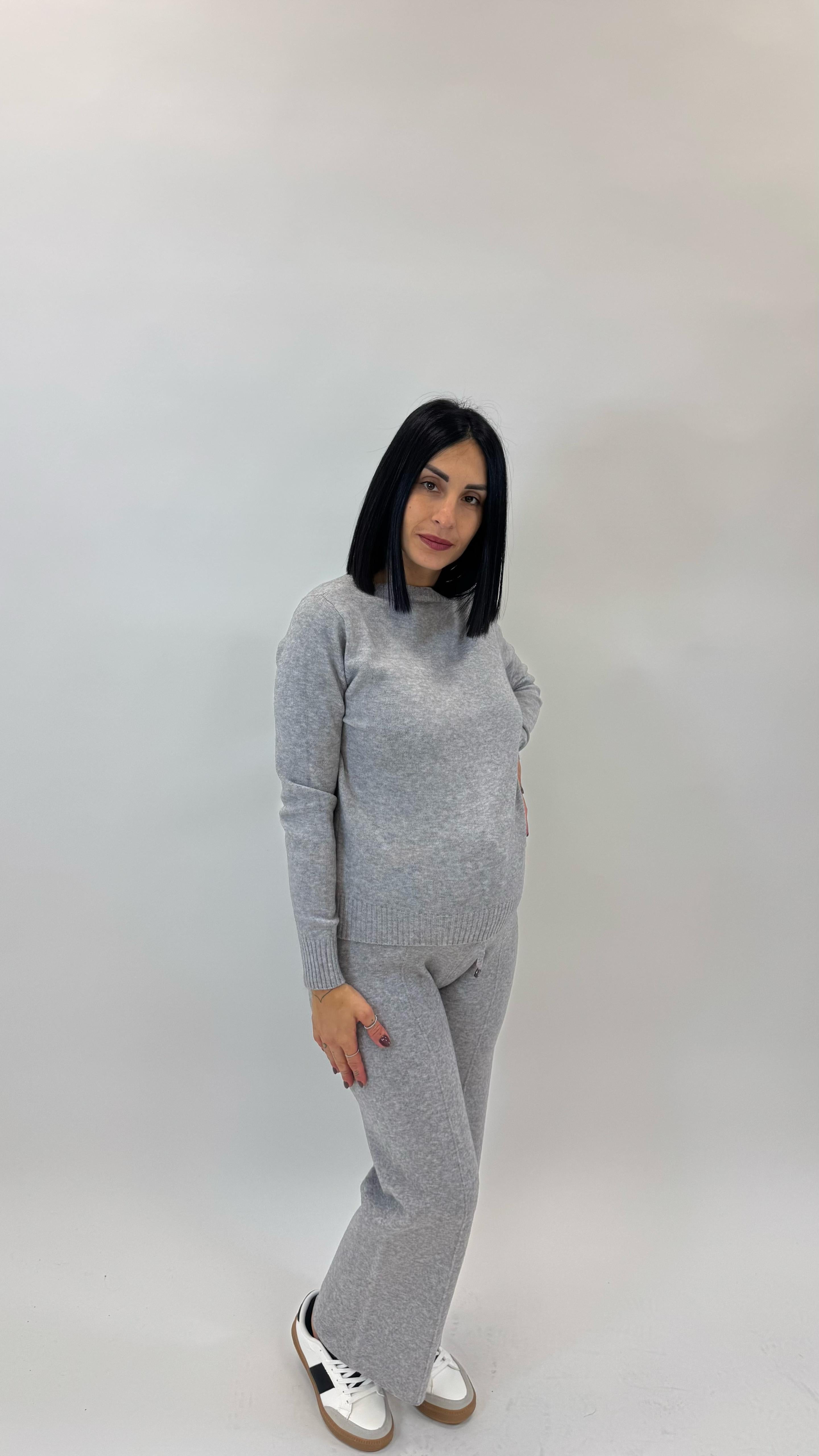 Pantalone Maglina Top Quality Grigio Perla