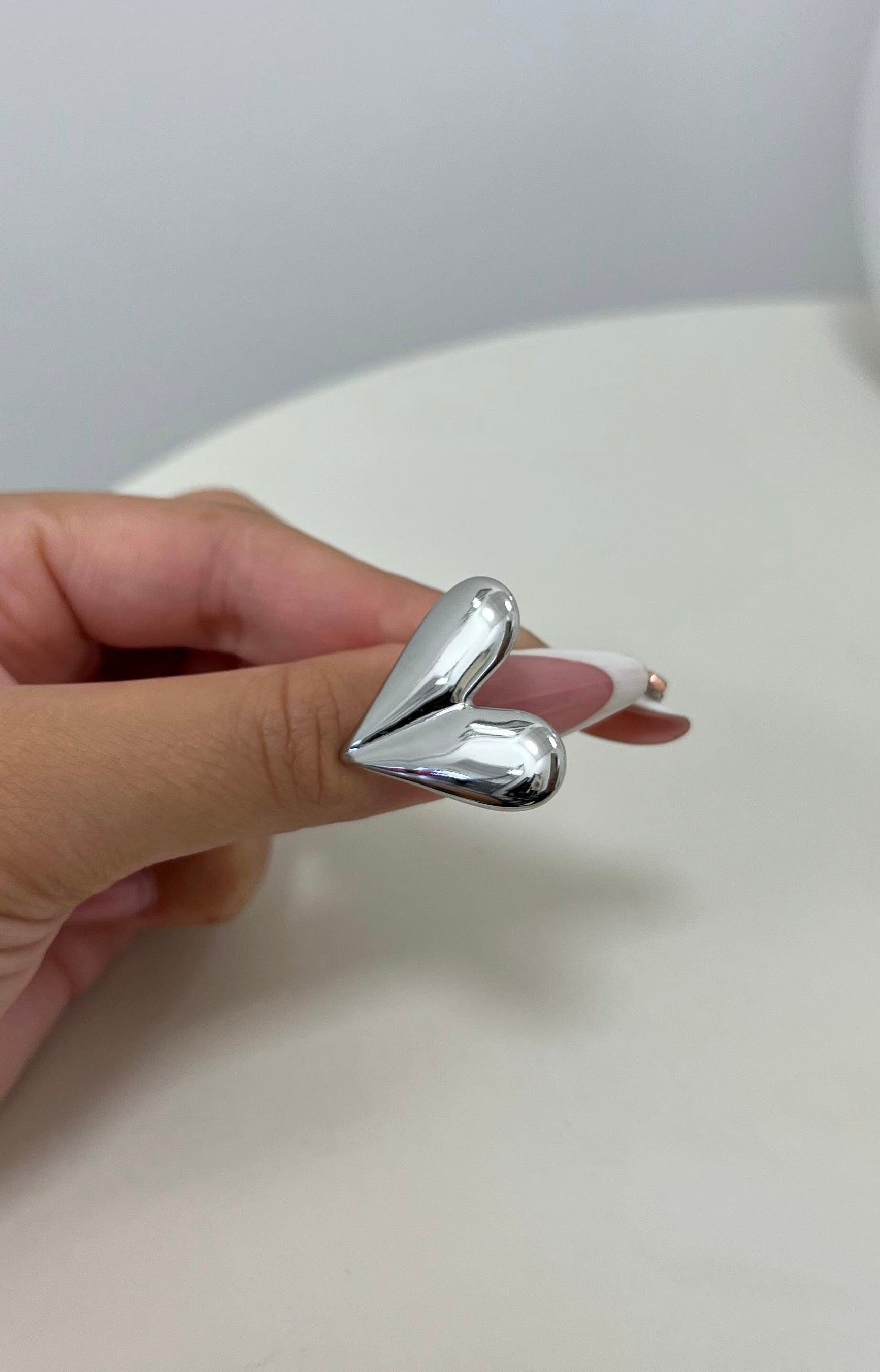 Anello Heart Silver