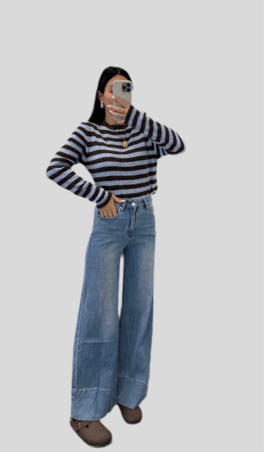 Denim Wide Leg Orlone Tg. XS